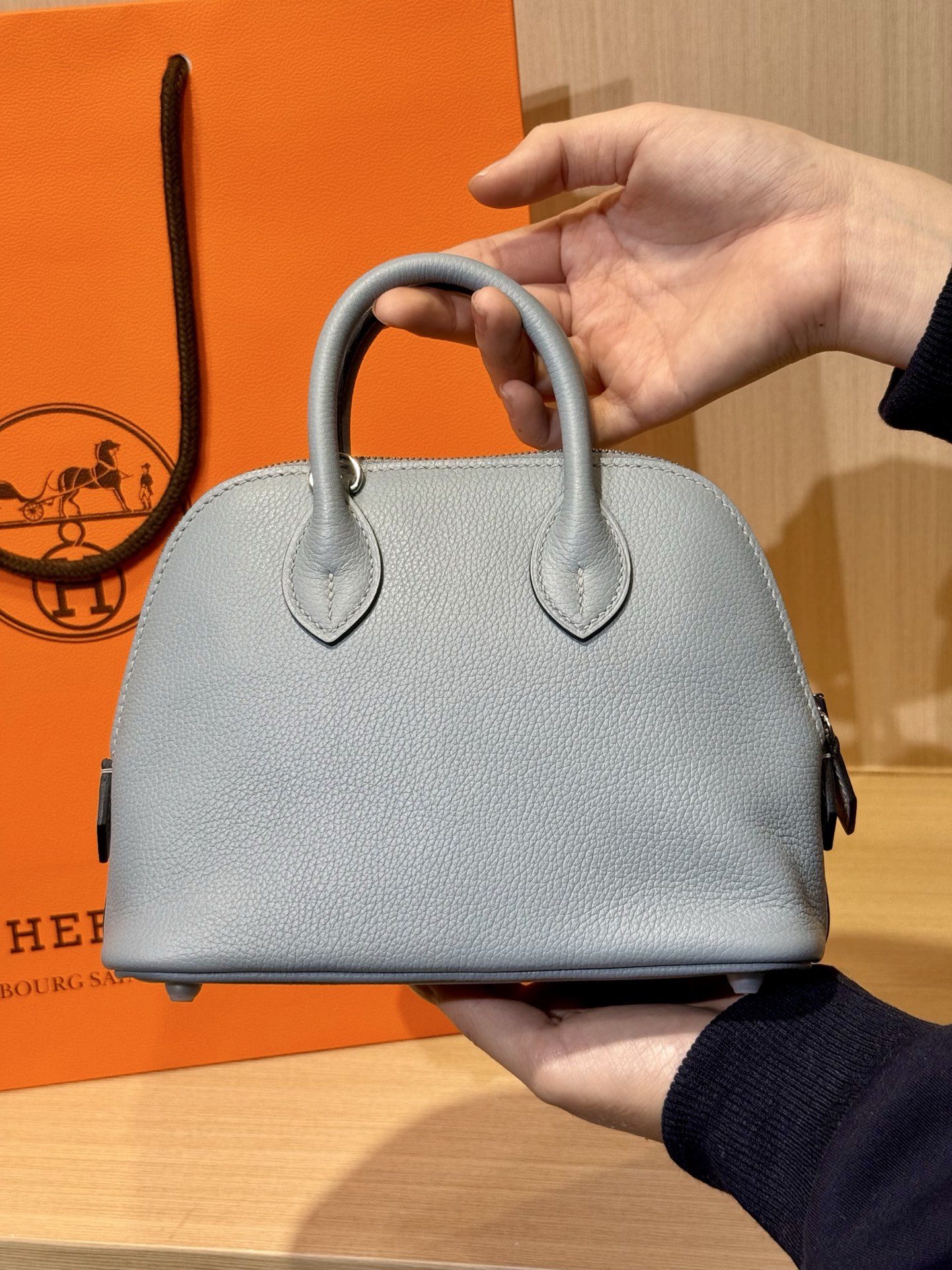 Hermès Kelly Mini Bag Grey Togo