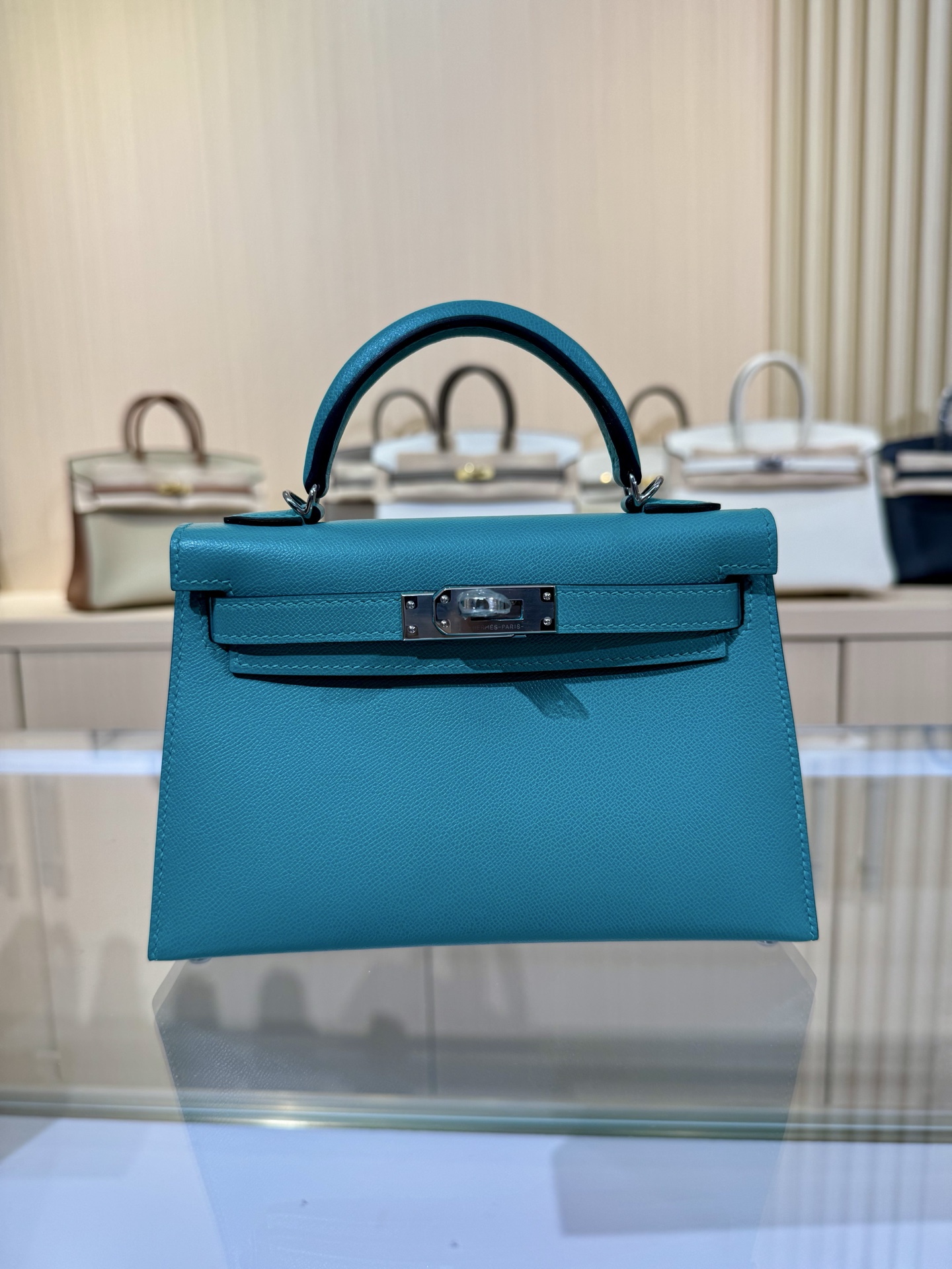 Hermès Kelly Bag Teal