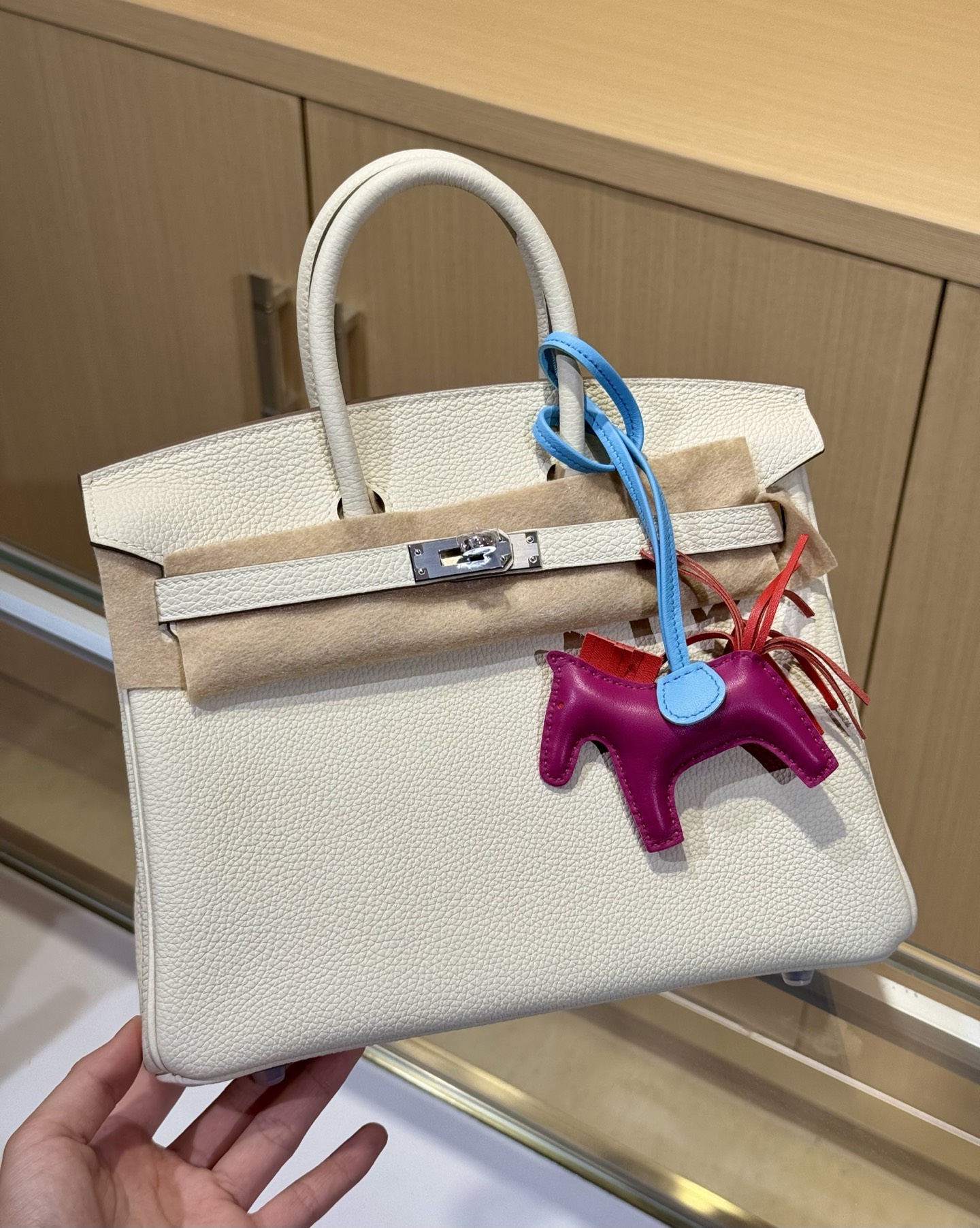 Hermès Birkin Bag Cream Leather