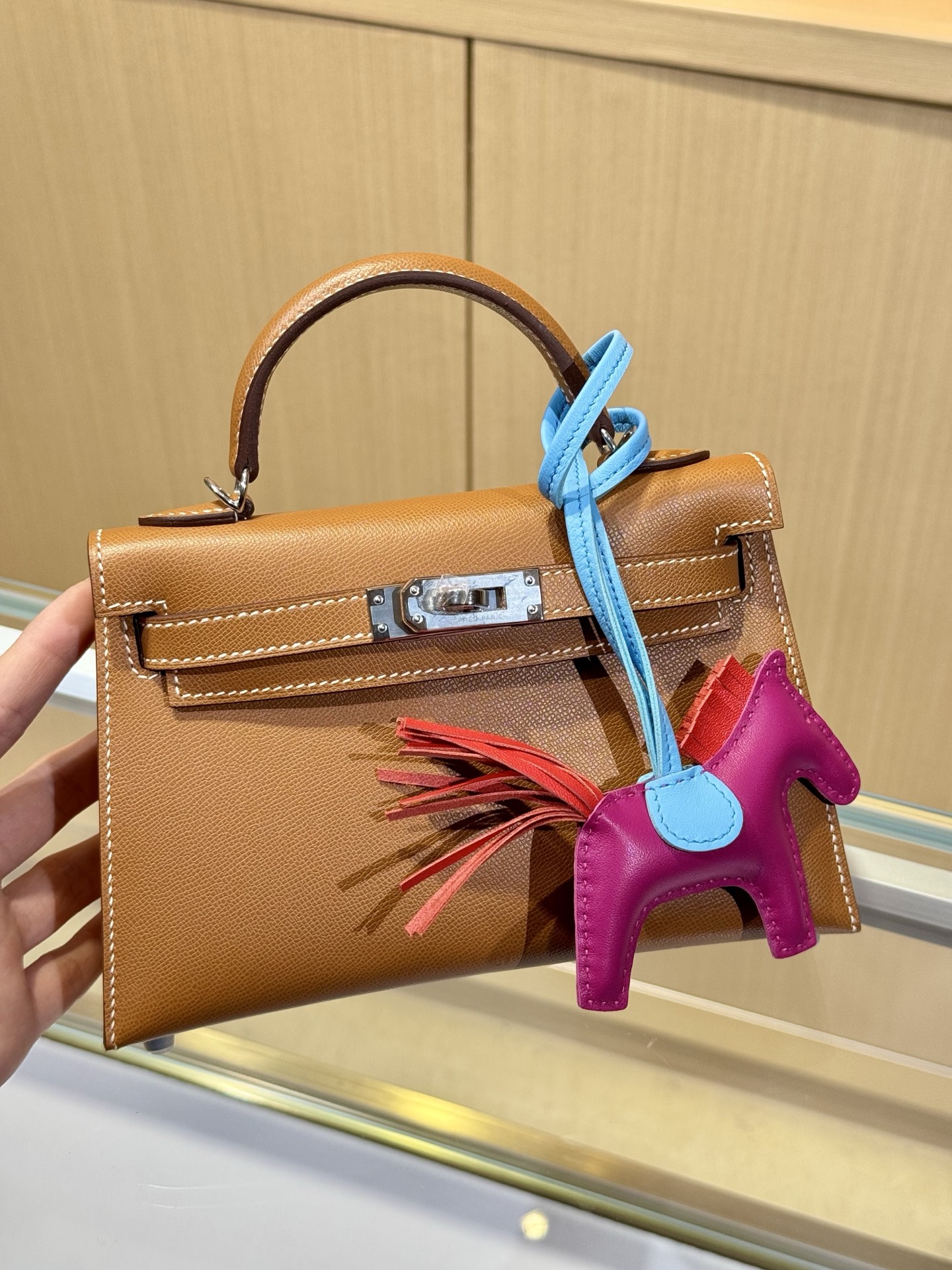 Hermès Kelly Mini Epsom Brown