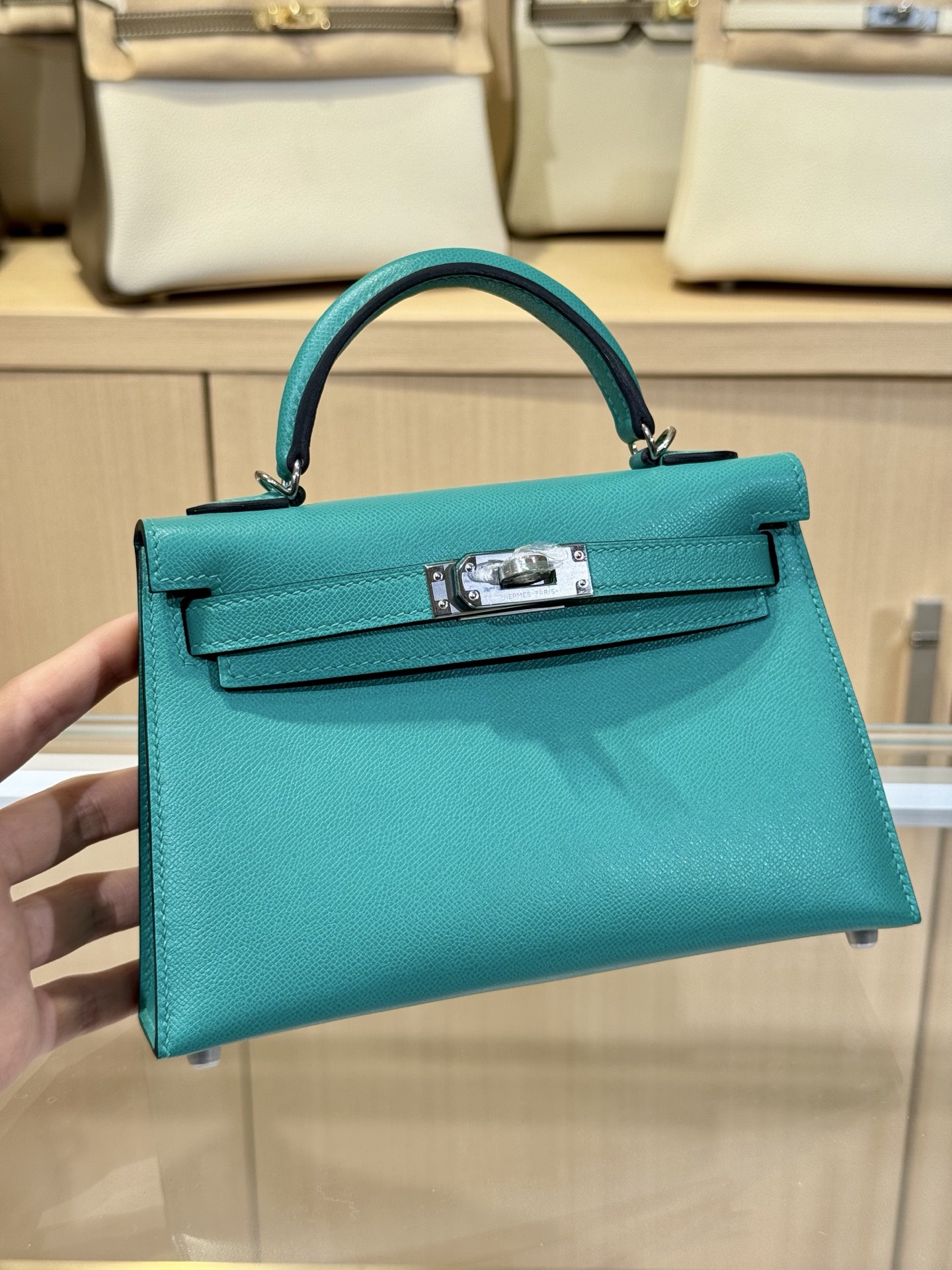 Hermès Kelly Bag Turquoise