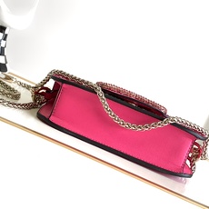✨✨🆕🆕VALENTINO GARAVANI Mini Loco手袋饰有施华洛世奇仿水晶✨✨和VLOGO ✨✨🆕🆕VALENTINO GARAVANI Mini Loco手袋饰有施华洛世奇仿水晶✨✨和VLOGO