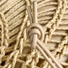 🆕 Garavani Allknots 麻编织托特包,饰以同色系皮扣Vlogo Signature 细节 🆕 Garavani Allknots 麻编织托特包,饰以同色系皮扣Vlogo Signature 细节