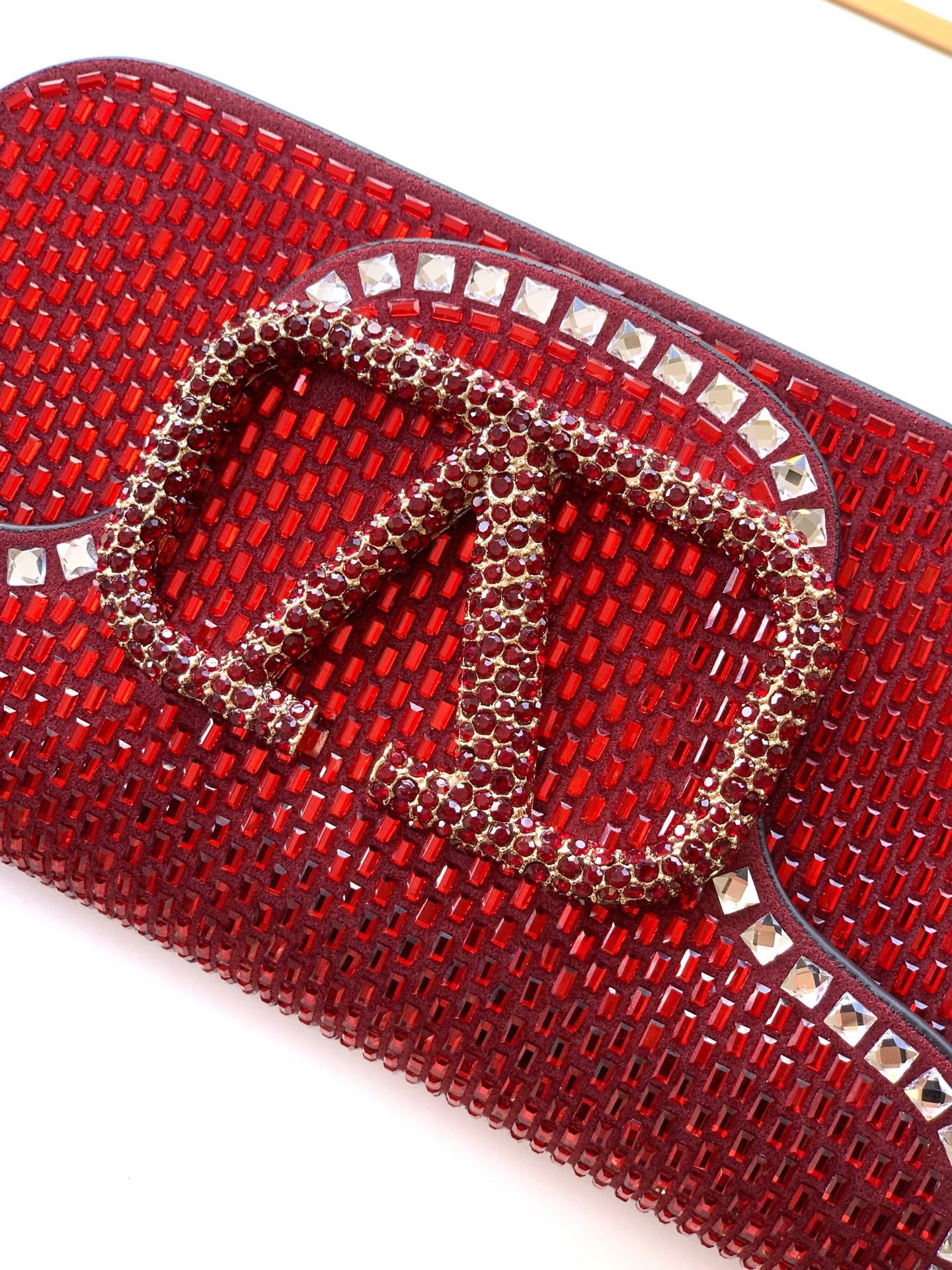 🆕🆕VALENTINO GARAVANI Mini Loco手袋饰有施华洛世奇仿水晶✨✨和VLOGOSI