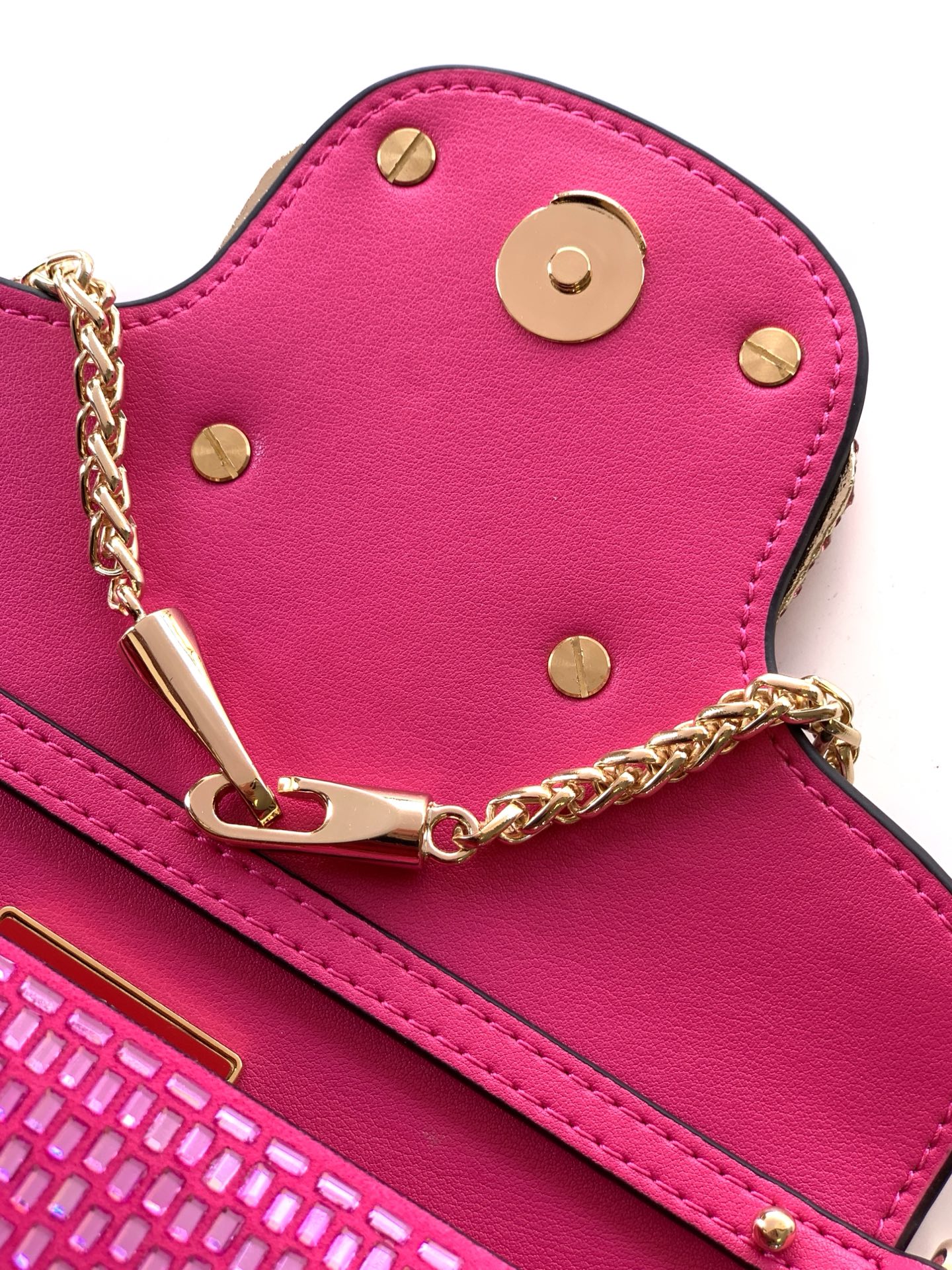 🆕🆕VALENTINO GARAVANI Mini Loco手袋饰有施华洛世奇仿水晶✨✨和VLOGOSI