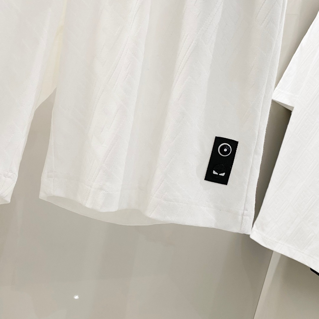 /套 芬迪 🆕 25/ss春夏新款棉质套装 完美提花标识 顶级五金+顶级面料定制 （一套不拆）
标准版型