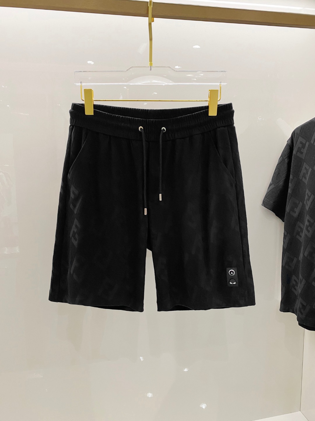 NO:512738,/Set Fendi 25/ss Spring and Summer New Cotton Set Perfect Jacquard Logo Top Hardware + Top Fabric Customization (One Set Not Disassembled) Standard Style Black White Two Colors Men and Women Same Model Number M L XL XXL XXXL,,fendi,alexander wang19860909/套 芬迪 25/ss春夏新款棉质套装 完美提花标识 顶级五金+顶级面料定制（一套不拆） 标准版型 黑 白 两色 男女同款 码数M L XL XXL XXXL,,fendi,alexander wang,Men's clothing