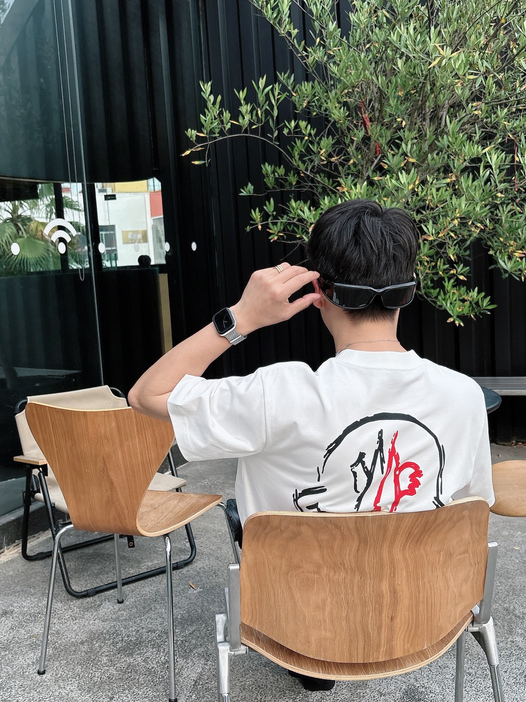  蒙口 2025春夏新款男女同款👫短袖T恤，！定制专属纯棉面料，定制原版工艺螺纹，胸前重工字母logo工