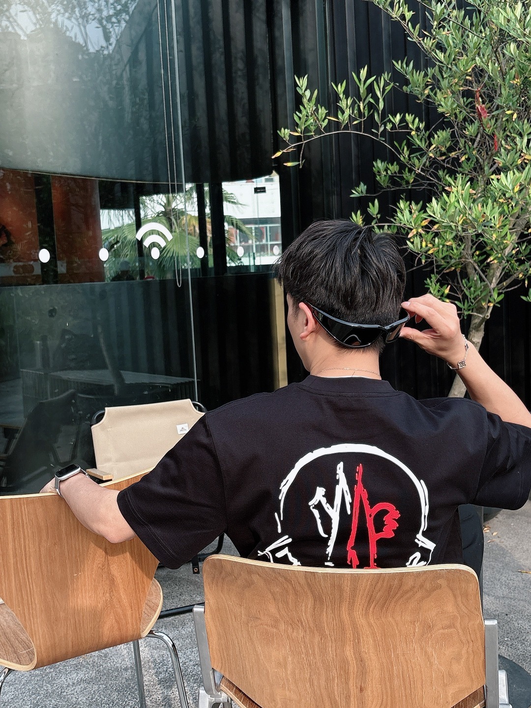 蒙口 2025春夏新款男女同款👫短袖T恤,!定制专属纯棉面料,定制原版工艺螺纹,胸前重工字母logo工