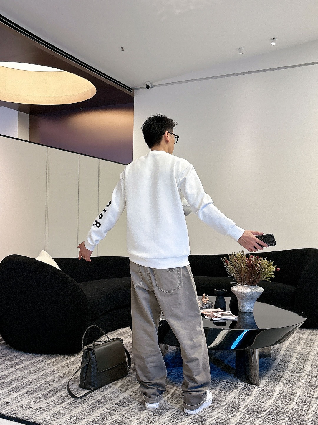 Dior 迪奥# 2025秋冬新款 八明治空气层套头圆领卫衣男女同款时尚休闲套头卫衣衫！贸易公司渠道稀出