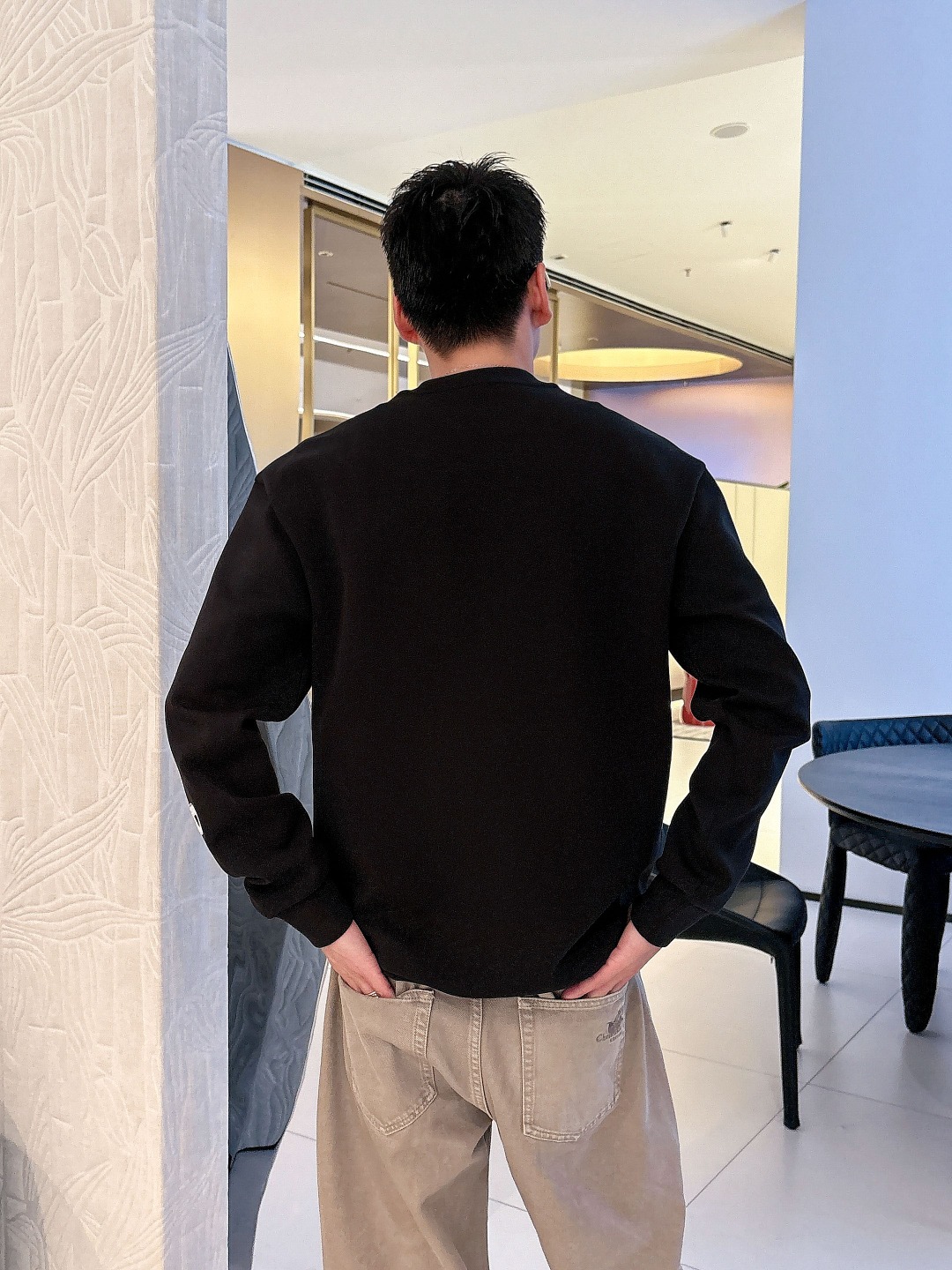 Dior 迪奥# 2025秋冬新款 八明治空气层套头圆领卫衣男女同款时尚休闲套头卫衣衫！贸易公司渠道稀出