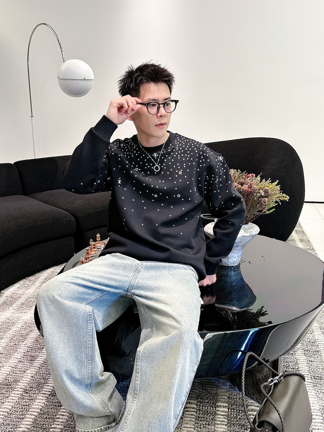 LV【新品】贸易渠道代工品 秋冬新品 🆕男士圆领太空棉卫衣 风十足缔造最为出色的奢感运动休闲体系,最为舒