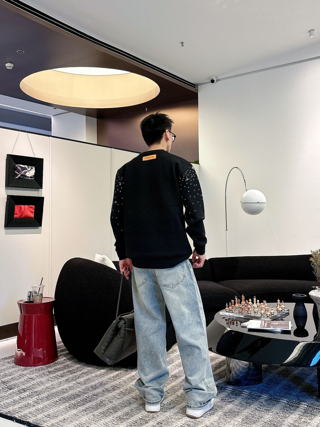 LV【新品】贸易渠道代工品 秋冬新品 🆕男士圆领太空棉卫衣 风十足缔造最为出色的奢感运动休闲体系,最为舒