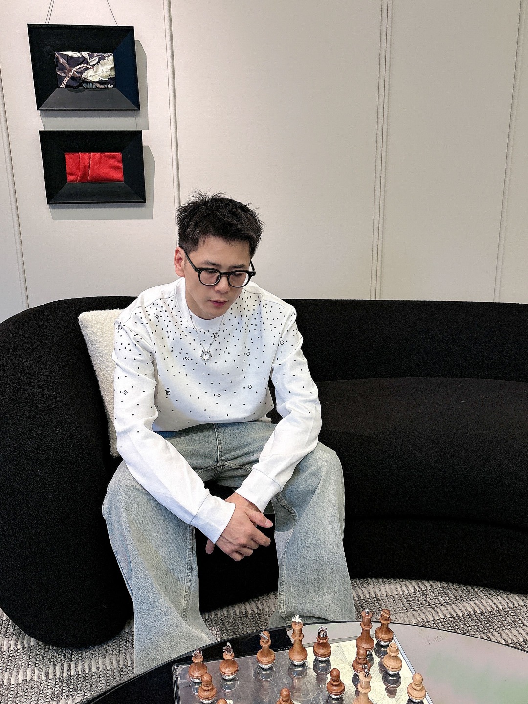 LV【新品】贸易渠道代工品 秋冬新品 🆕男士圆领太空棉卫衣 风十足缔造最为出色的奢感运动休闲体系,最为舒