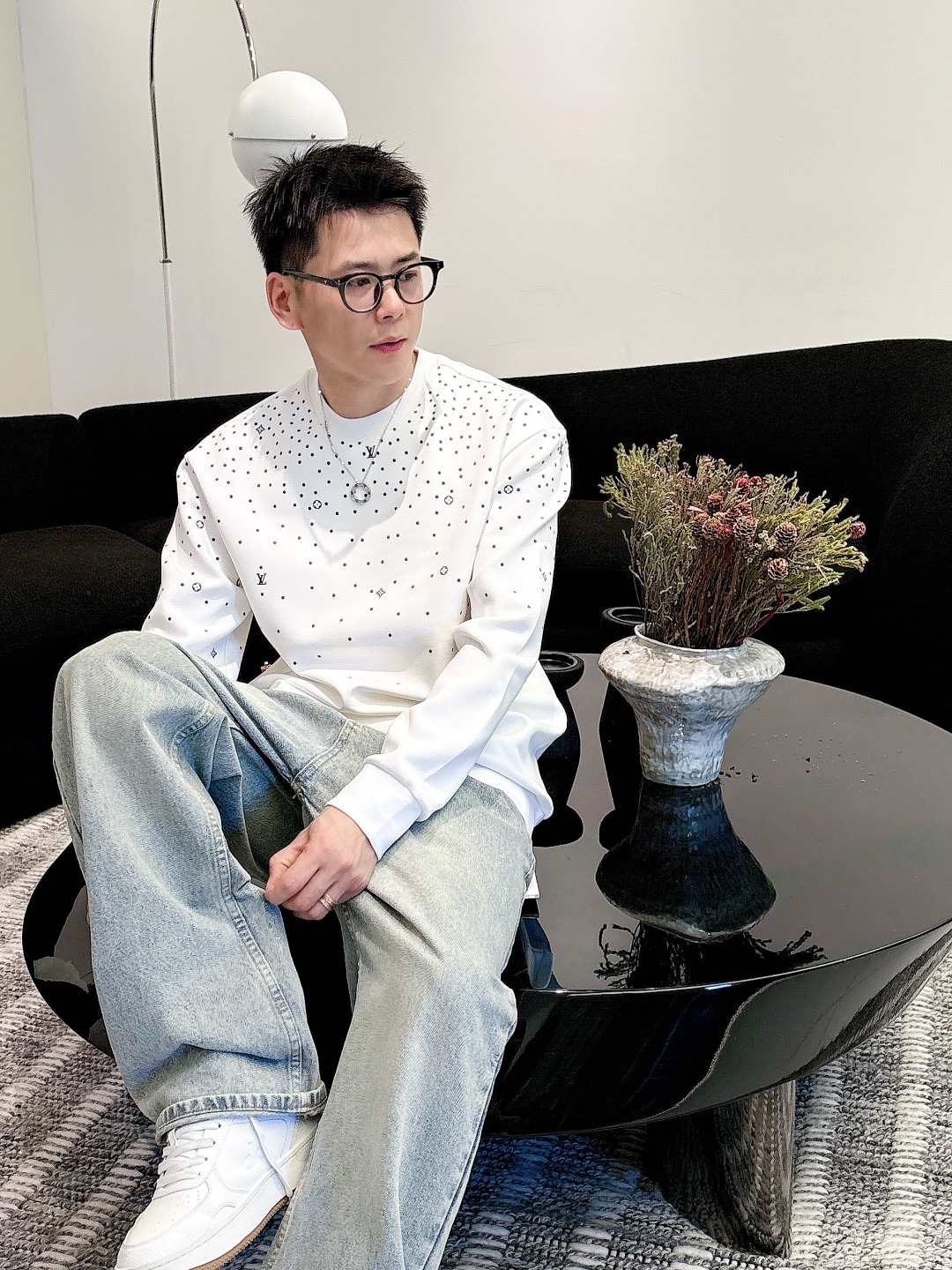 LV【新品】贸易渠道代工品 秋冬新品 🆕男士圆领太空棉卫衣 风十足缔造最为出色的奢感运动休闲体系,最为舒