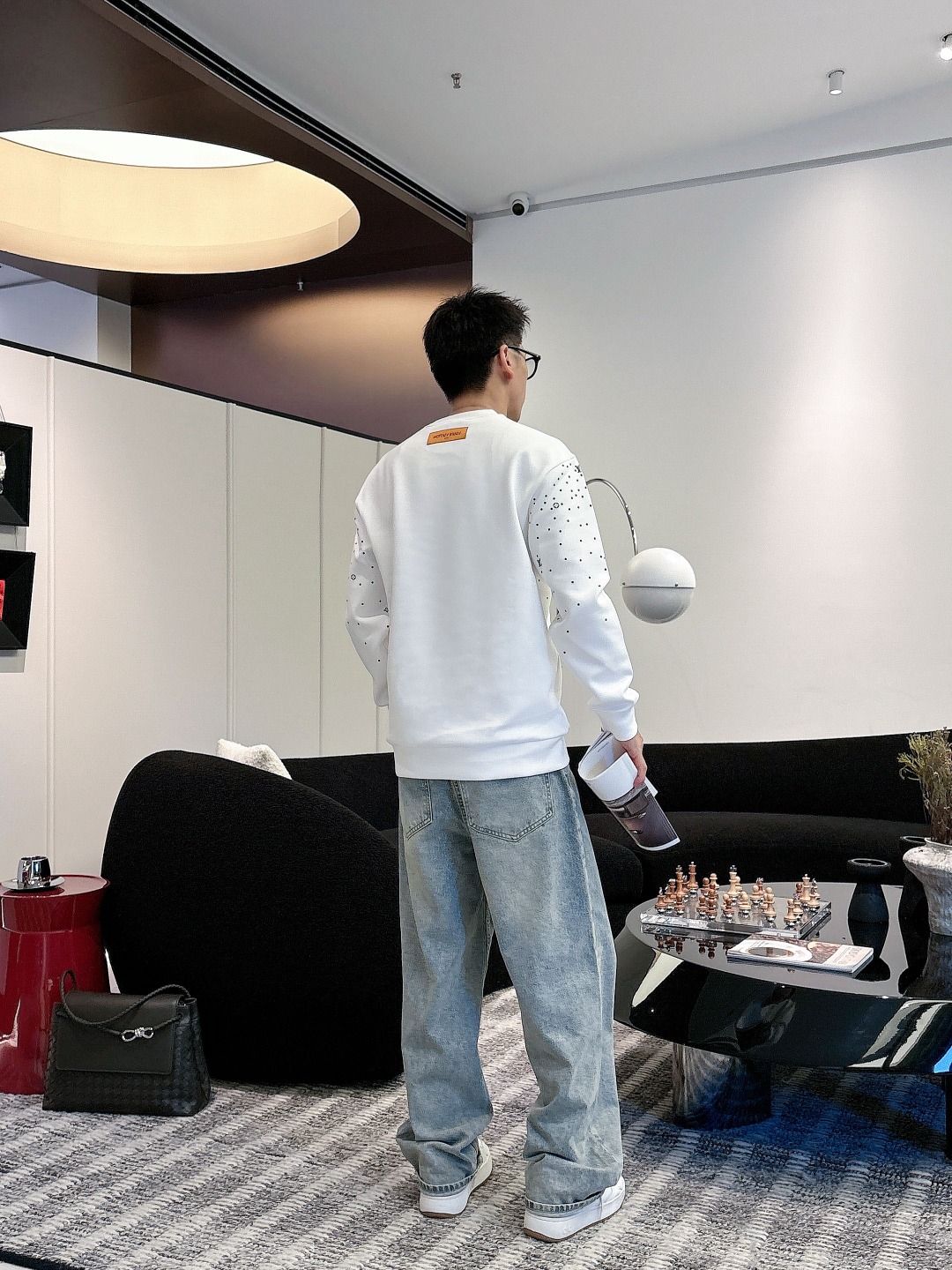 LV【新品】贸易渠道代工品 秋冬新品 🆕男士圆领太空棉卫衣 风十足缔造最为出色的奢感运动休闲体系,最为舒