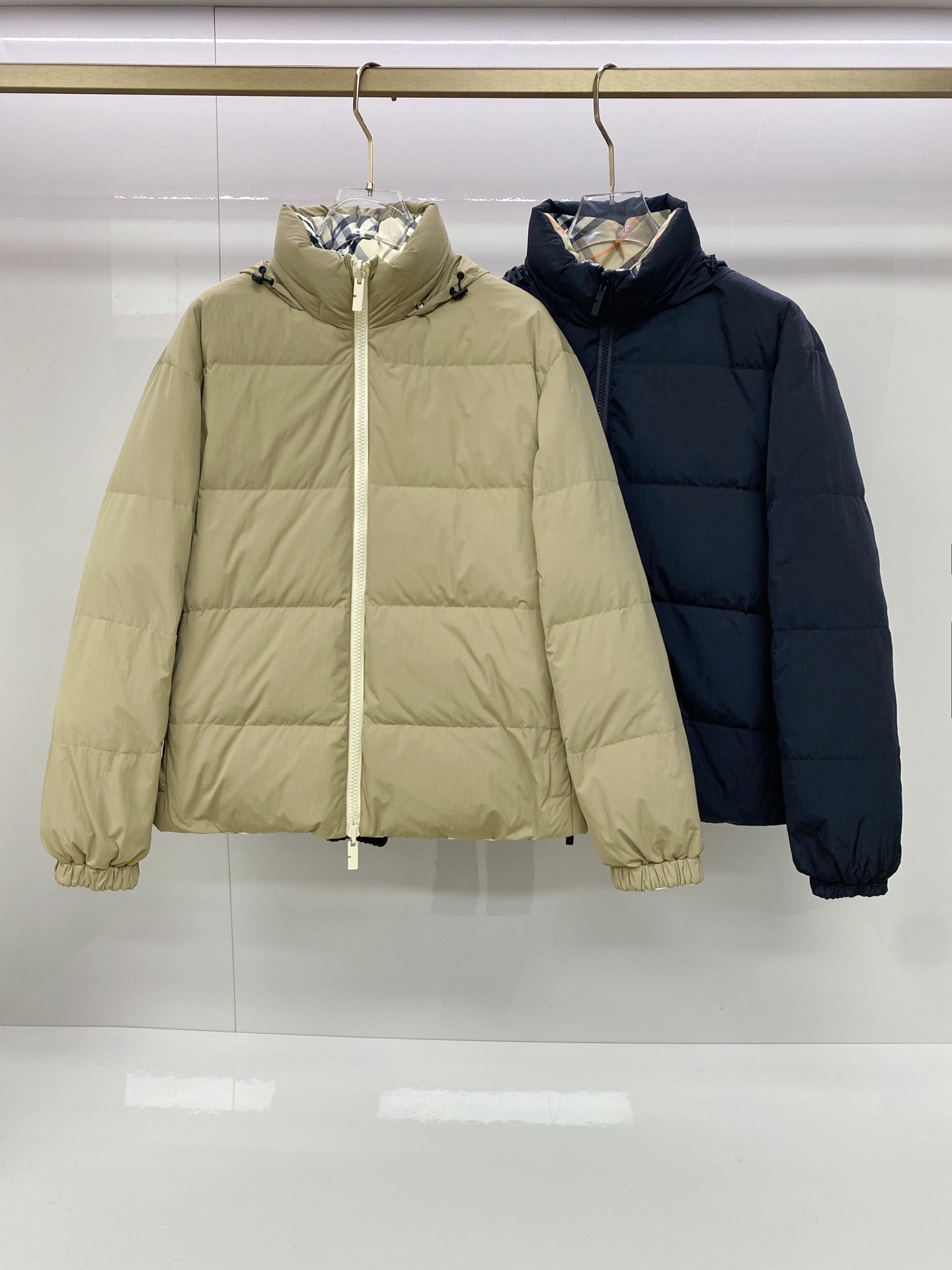 Burberry 巴宝莉 25SS ⚠️⚠️BUR独家最新双面立领羽绒服外套 贵族高级别要求订单 高标准