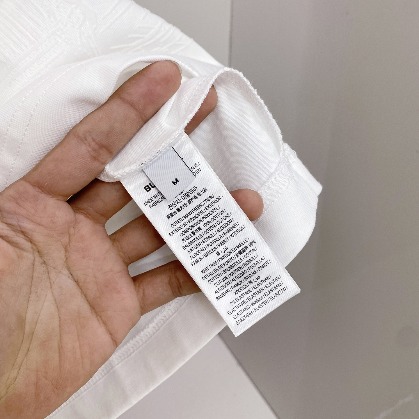 Burberry 巴宝莉 2026ss 春夏新款首发专柜最新款短袖圆领T恤 高端订制 设计前卫时尚！品牌