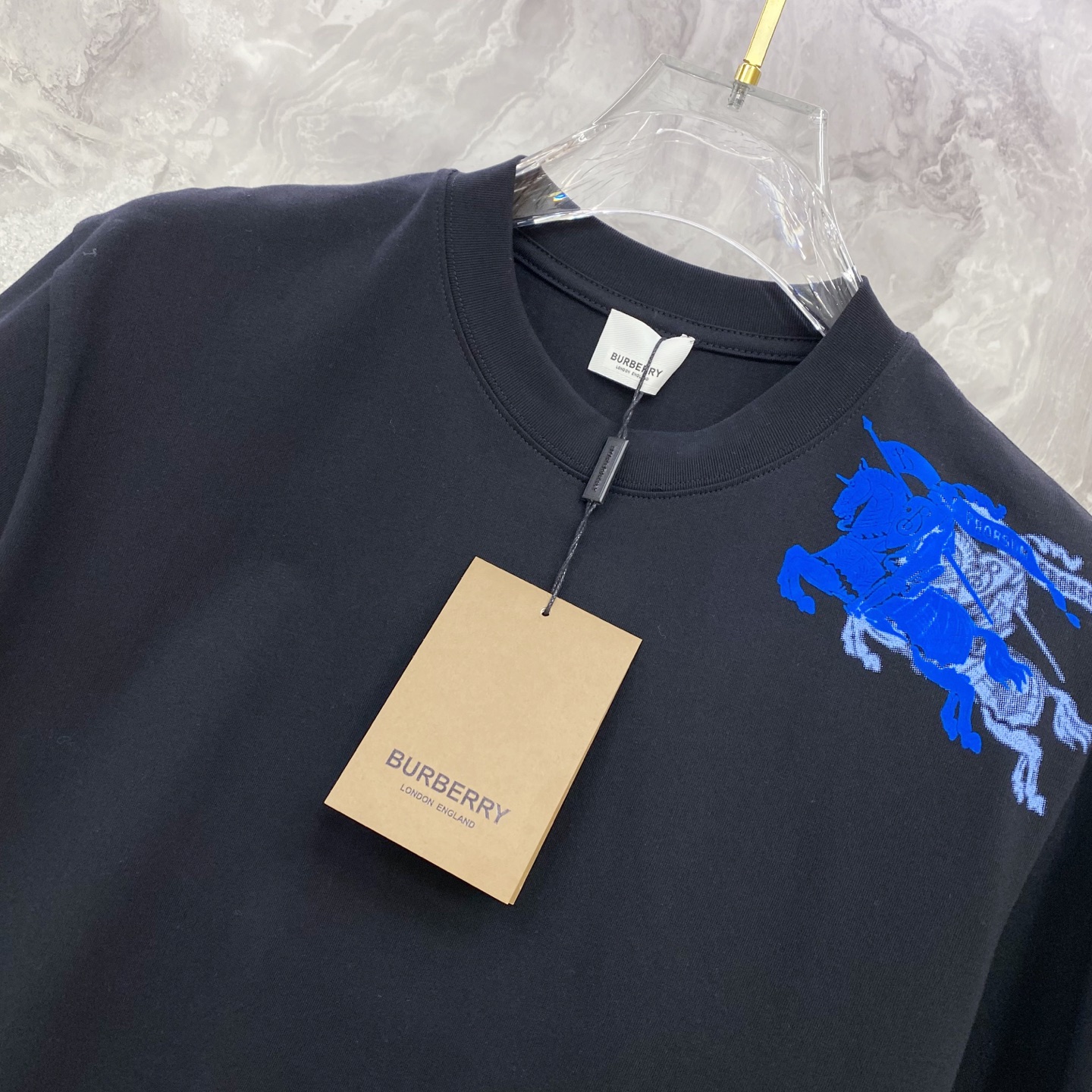 Burberry 巴宝莉 2026ss 春夏新款首发专柜最新款短袖圆领T恤 高端订制 设计前卫时尚！品牌