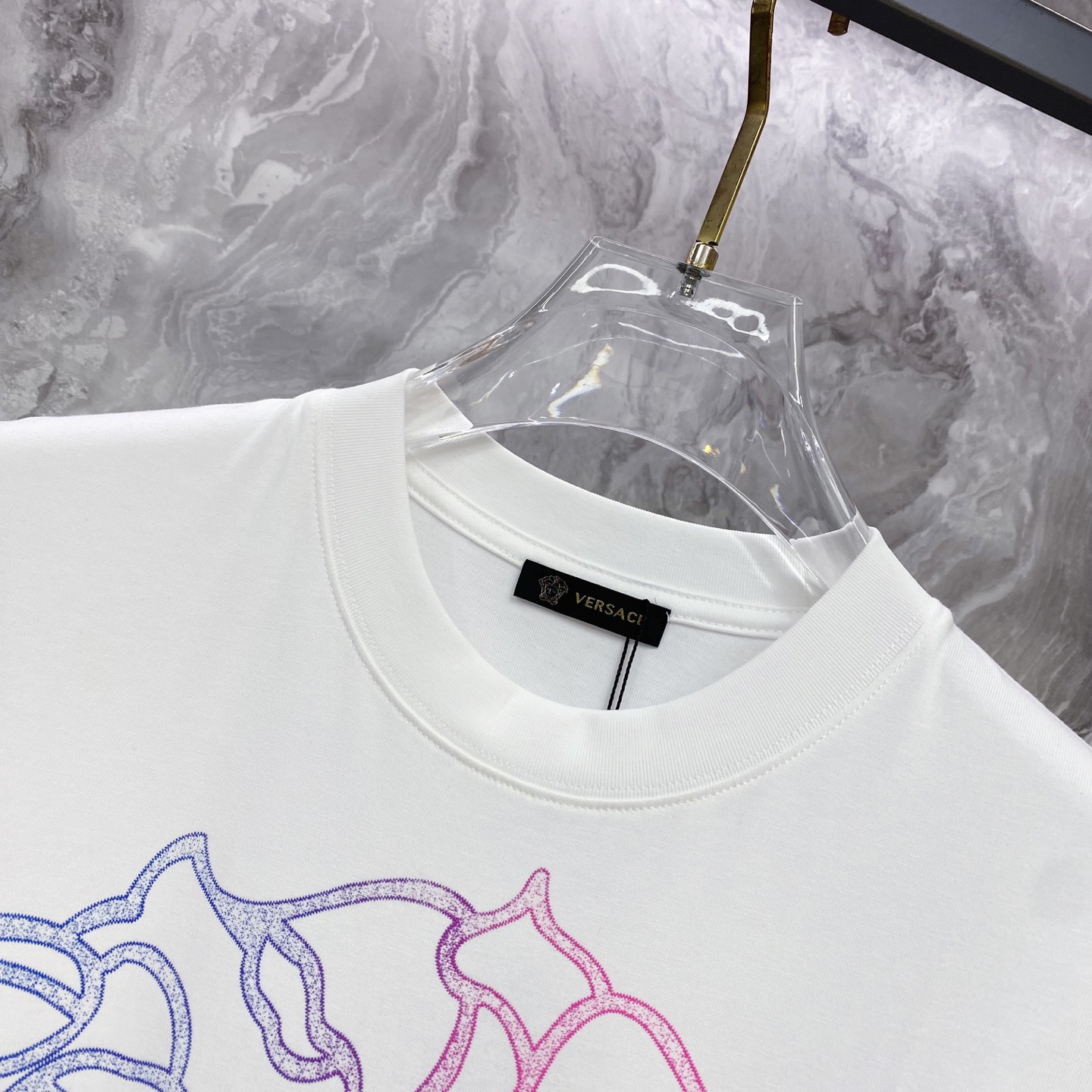 Versace 范思哲 2026ss 春夏新款首发专柜最新款短袖圆领T恤 高端订制 设计前卫时尚！品牌l