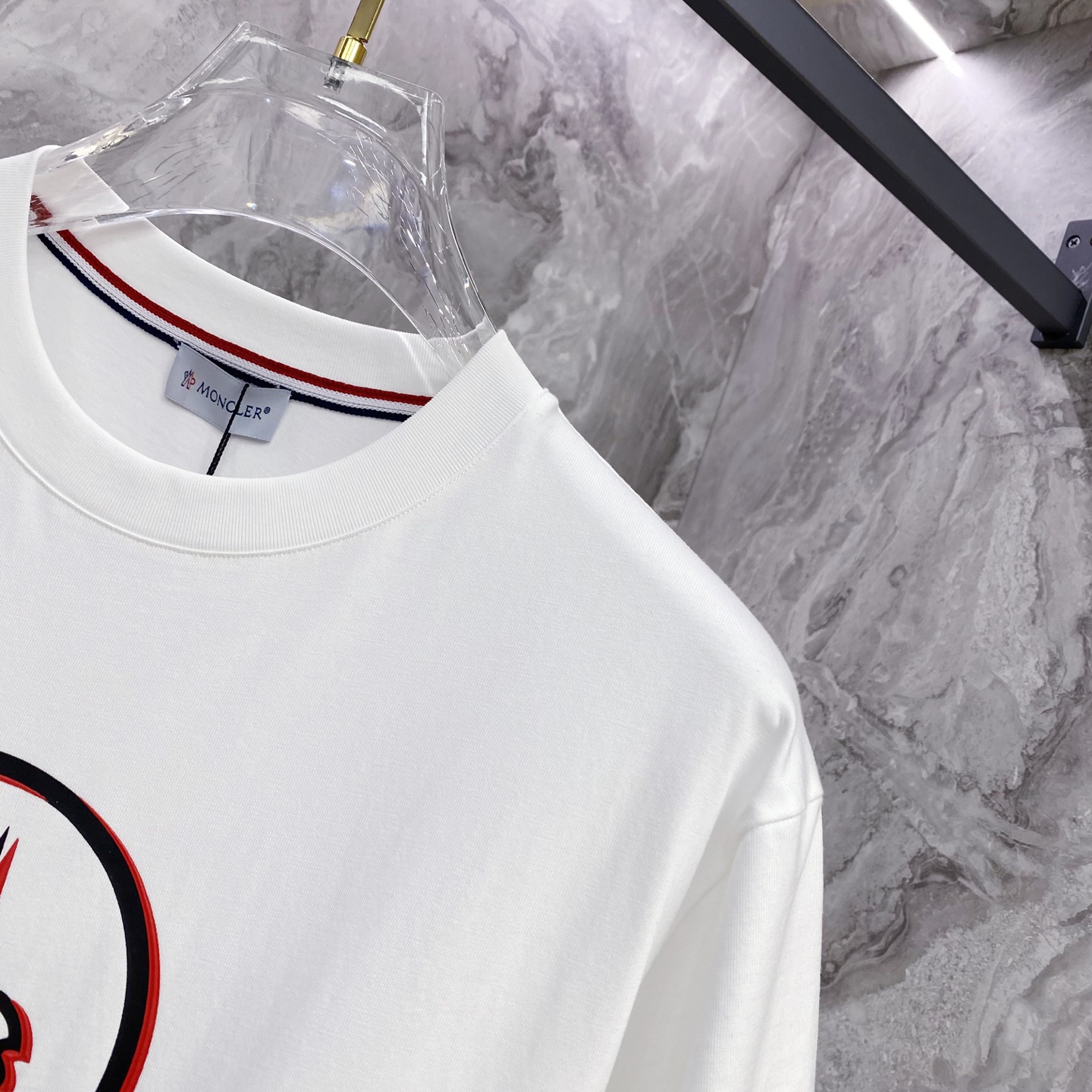 Moncler 蒙口 2026ss 春夏新款首发专柜最新款短袖圆领T恤 高端订制 设计前卫时尚！品牌lo