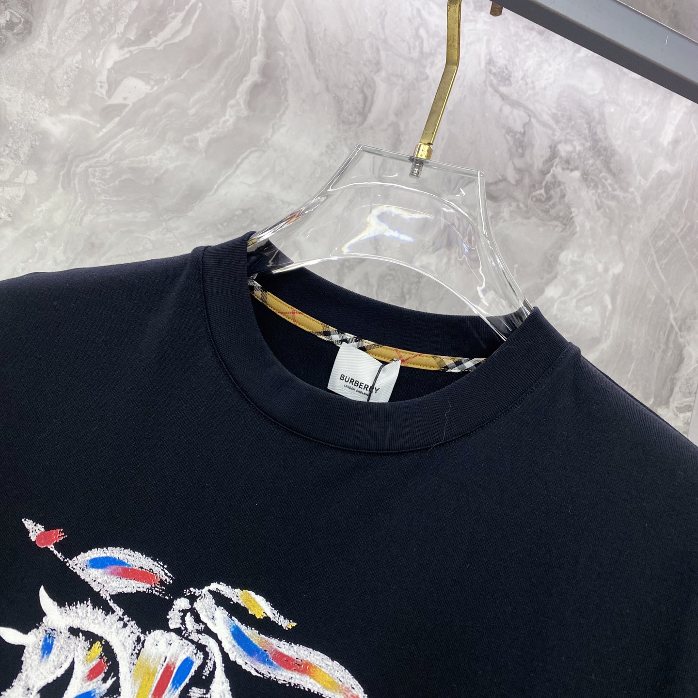 Burberry 巴宝莉 2026ss 春夏新款首发专柜最新款短袖圆领T恤 高端订制 设计前卫时尚！品牌