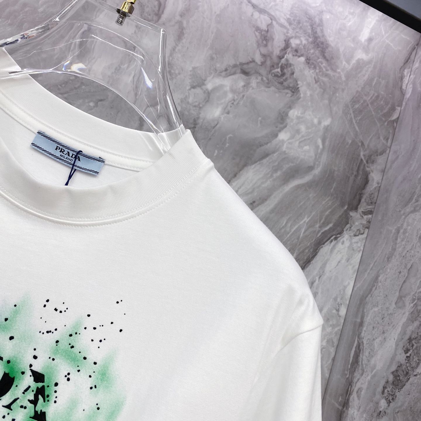Prada 普拉达 2026ss 春夏新款首发专柜最新款短袖圆领T恤 高端订制 设计前卫时尚！品牌log