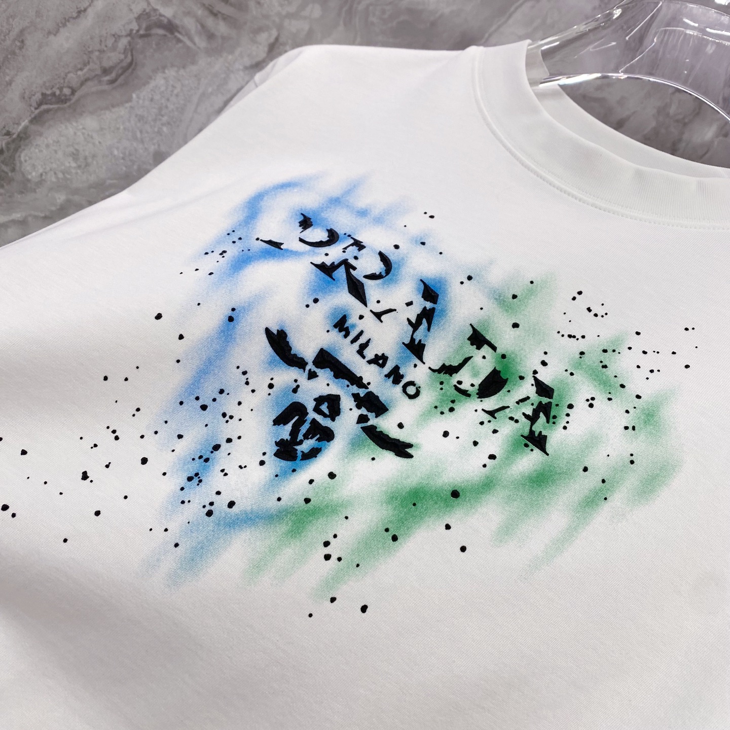 Prada 普拉达 2026ss 春夏新款首发专柜最新款短袖圆领T恤 高端订制 设计前卫时尚！品牌log