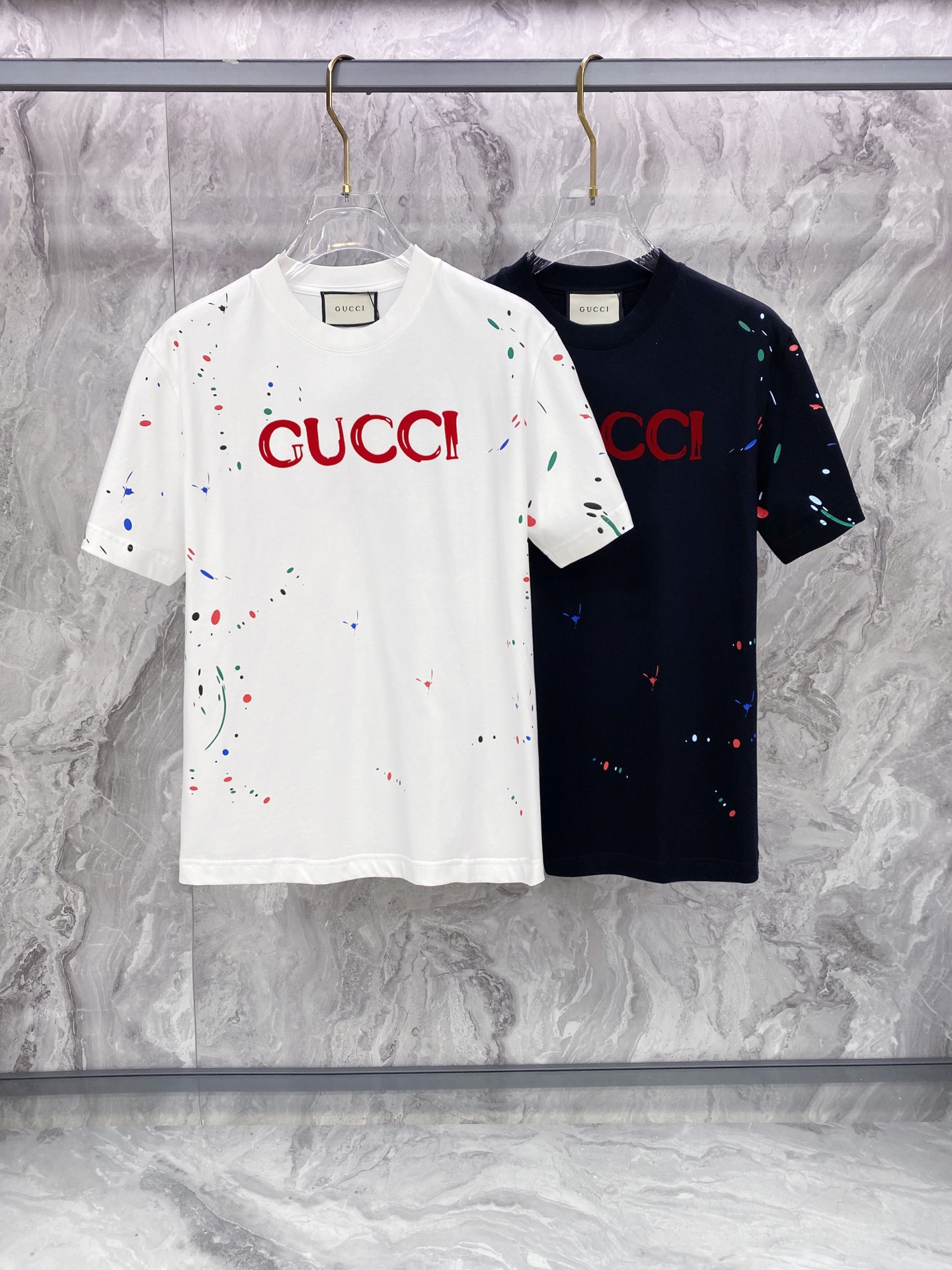 Gucci 古奇 2026ss 春夏新款首发专柜最新款短袖圆领T恤 高端订制 设计前卫时尚！品牌logo