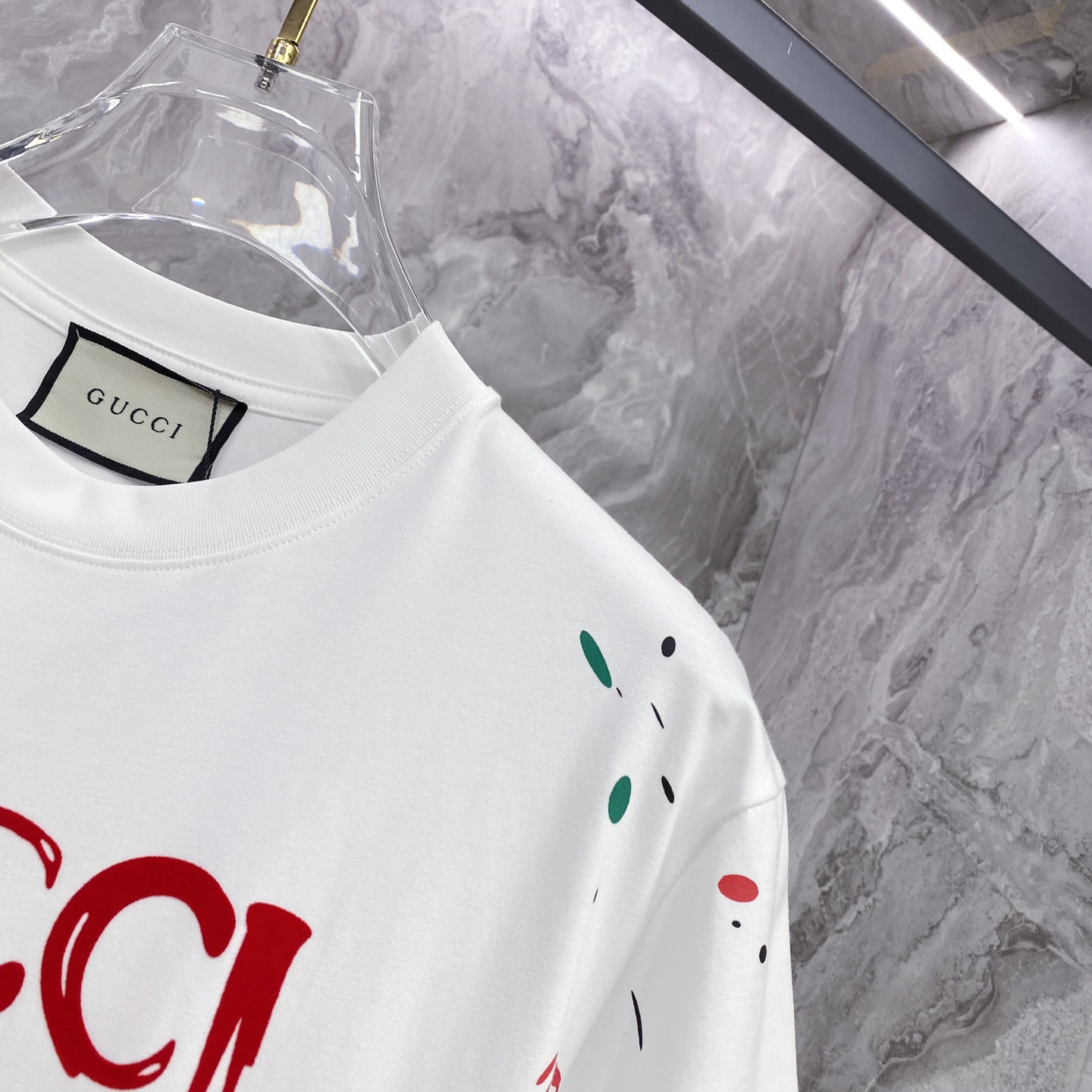 Gucci 古奇 2026ss 春夏新款首发专柜最新款短袖圆领T恤 高端订制 设计前卫时尚！品牌logo