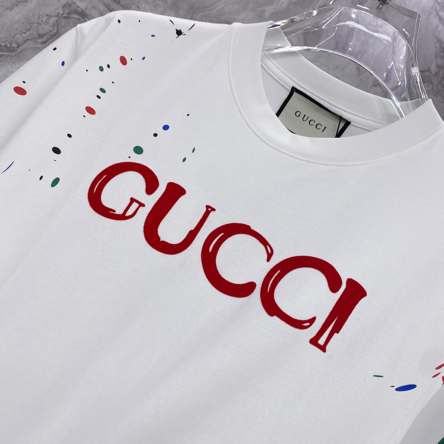 Gucci 古奇 2026ss 春夏新款首发专柜最新款短袖圆领T恤 高端订制 设计前卫时尚！品牌logo