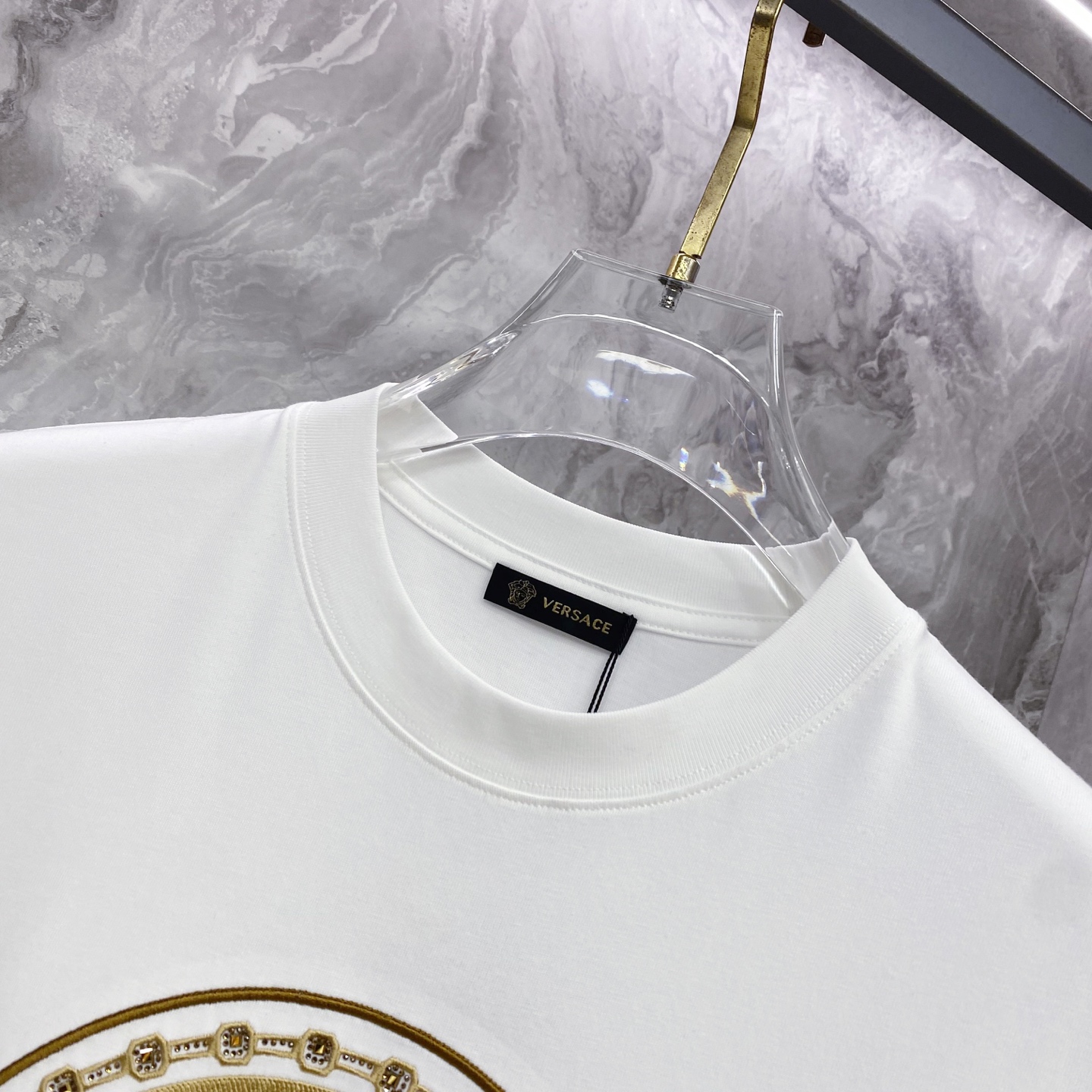 Versace 范思哲 2026ss 春夏新款首发专柜最新款短袖圆领T恤 高端订制 设计前卫时尚！品牌l