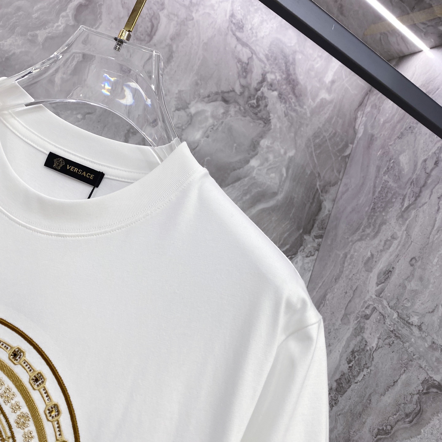 Versace 范思哲 2026ss 春夏新款首发专柜最新款短袖圆领T恤 高端订制 设计前卫时尚！品牌l