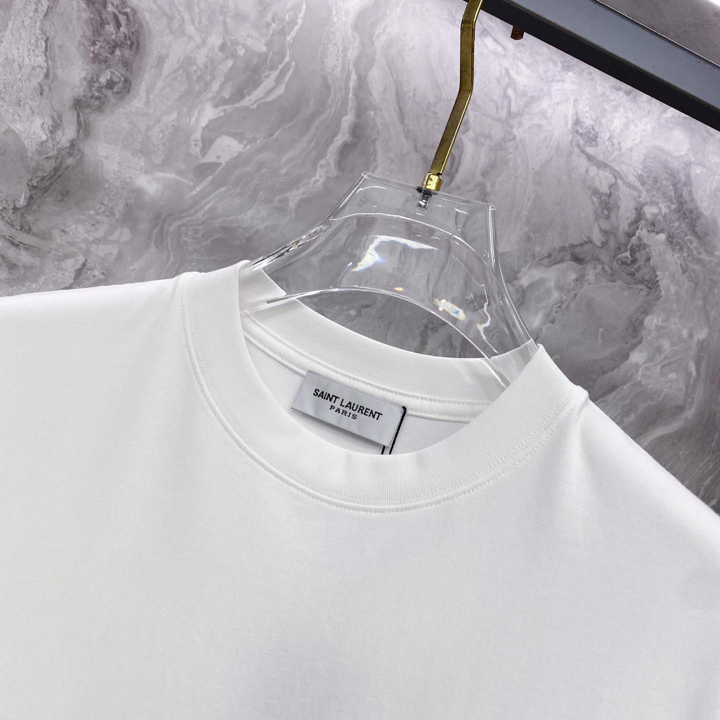 YSL 圣罗兰 2026ss 春夏新款首发专柜最新款短袖圆领T恤 高端订制 设计前卫时尚！品牌logo重