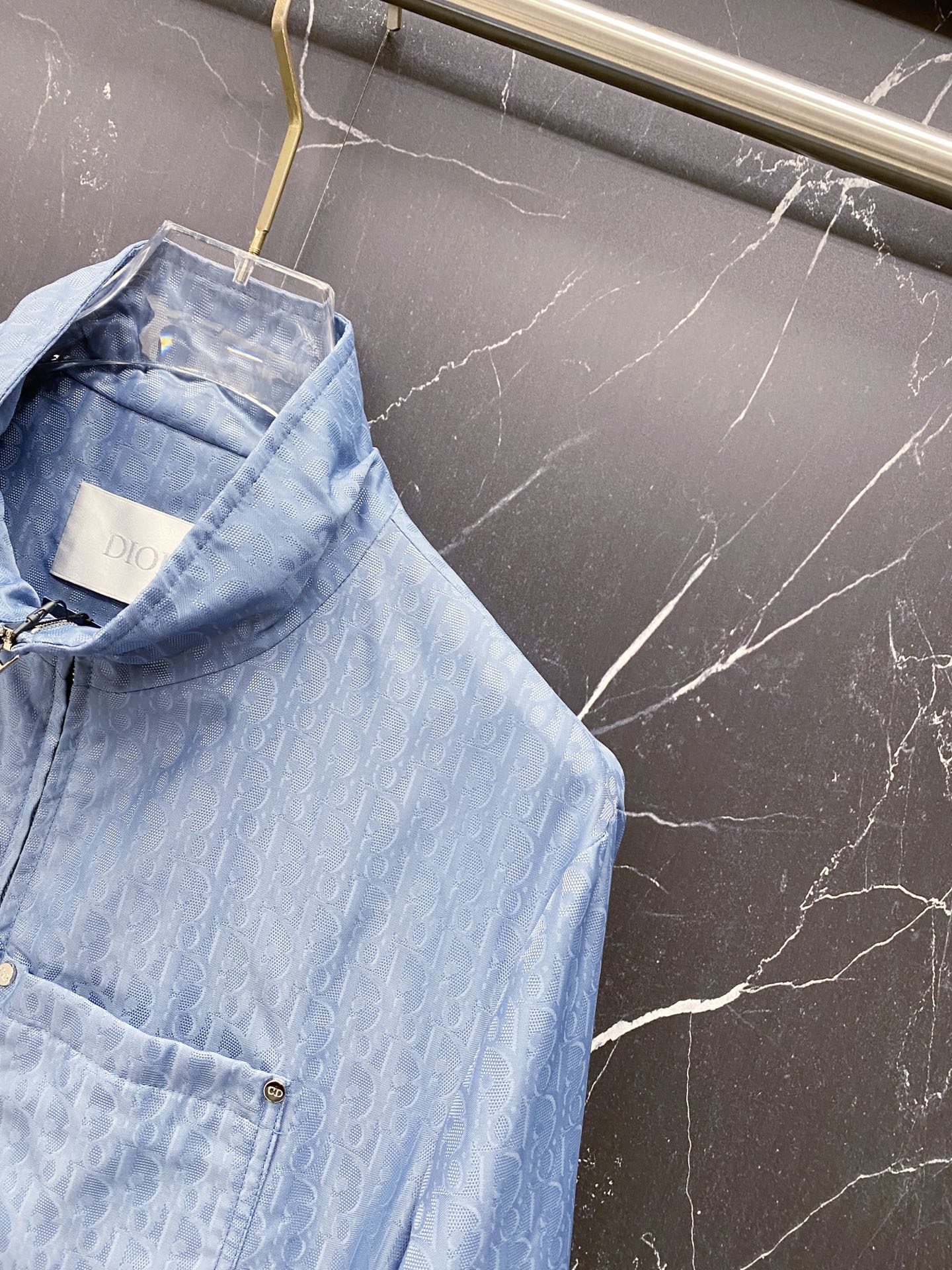 Dior 迪奥 2026ss春季新款立领夹克外套全高端版本！高定专柜面料辅料，透气舒适度高，细节无可挑剔