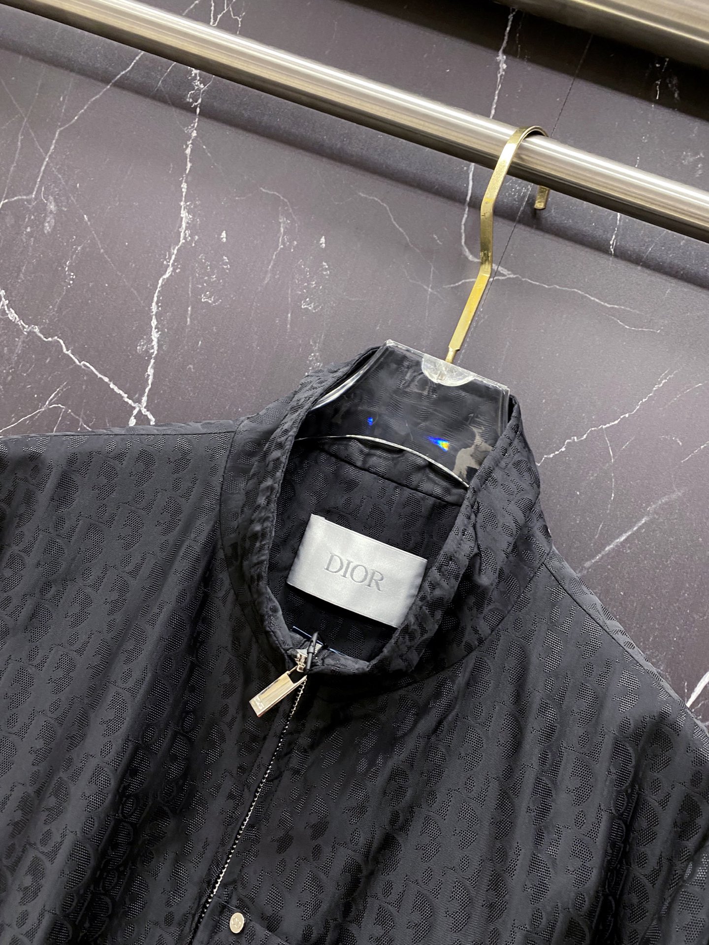 Dior 迪奥 2026ss春季新款立领夹克外套全高端版本！高定专柜面料辅料，透气舒适度高，细节无可挑剔