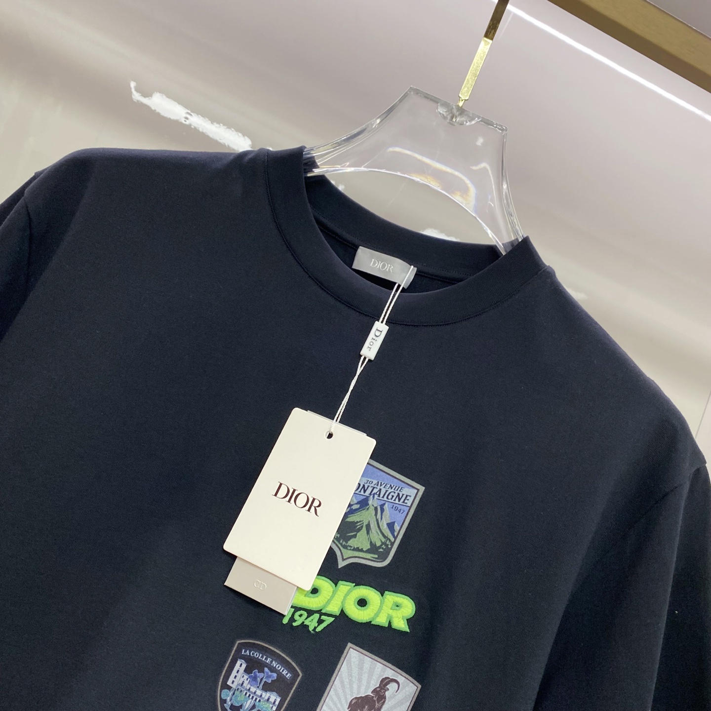 Dior 迪奥 2026ss 春夏新款首发专柜最新款短袖圆领T恤 高端订制 设计前卫时尚！品牌logo重