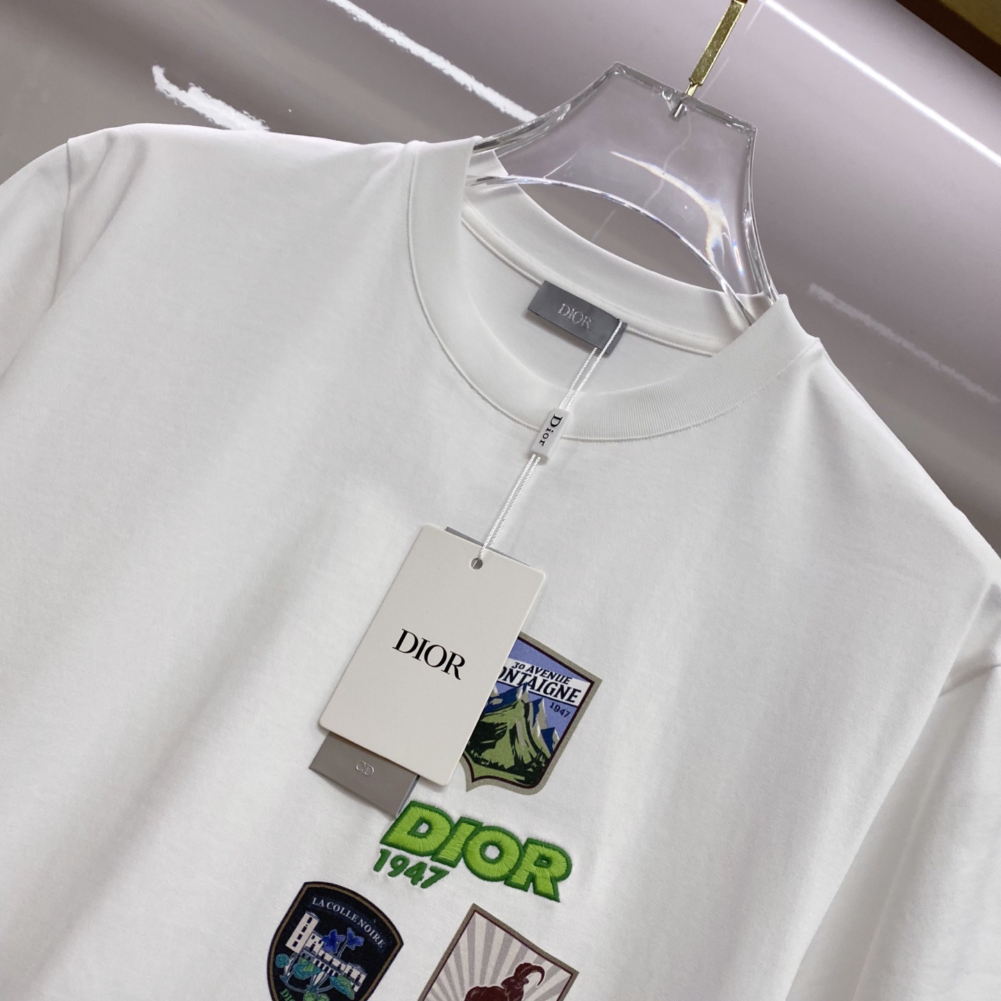 Dior 迪奥 2026ss 春夏新款首发专柜最新款短袖圆领T恤 高端订制 设计前卫时尚！品牌logo重