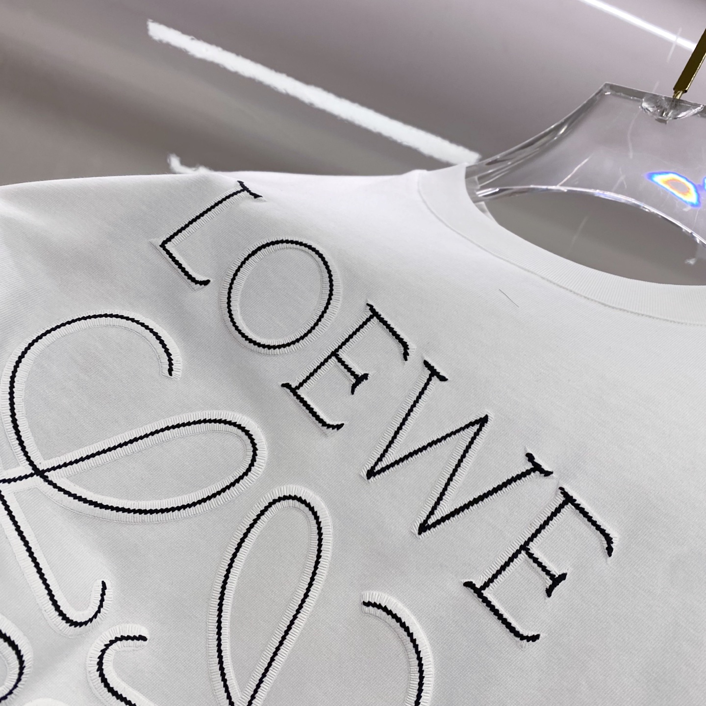 Loewe 罗意威 2026ss 春夏新款首发专柜最新款短袖圆领T恤 高端订制 设计前卫时尚！品牌log