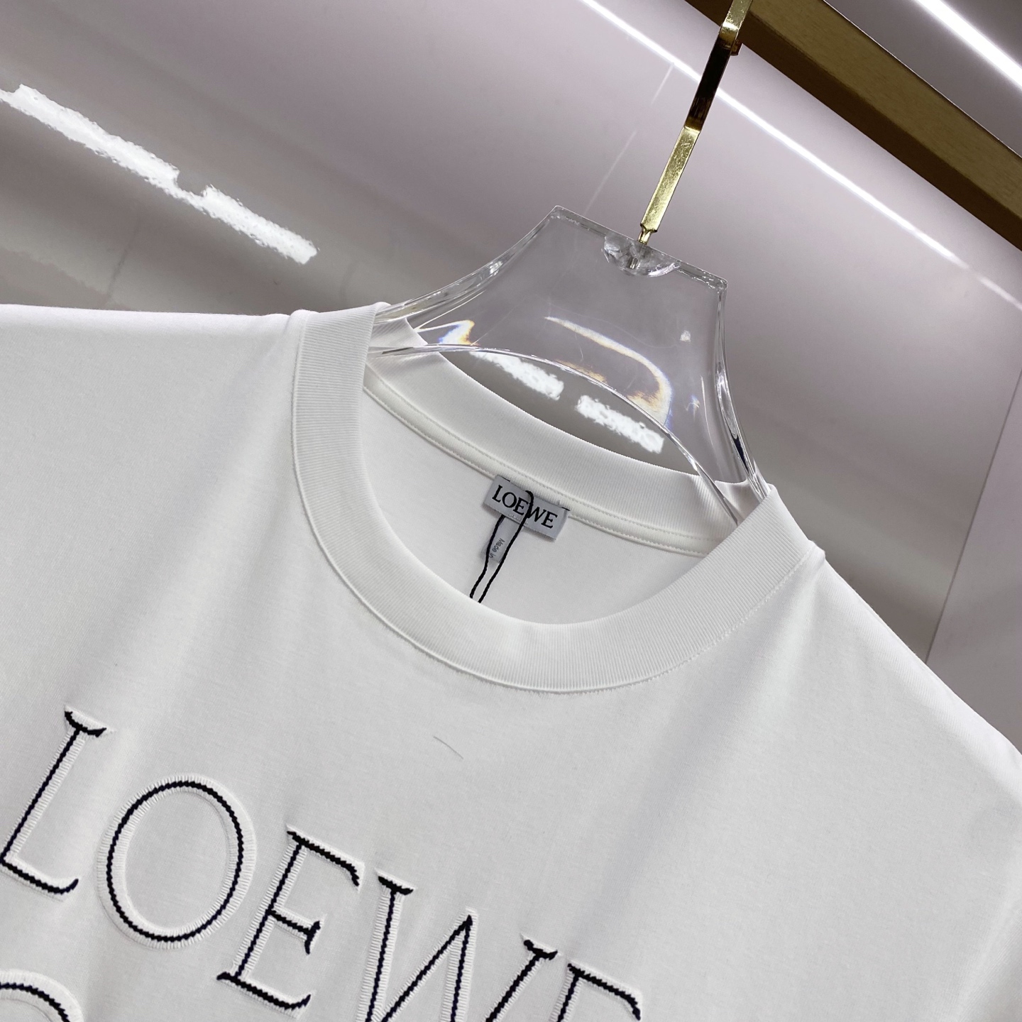 Loewe 罗意威 2026ss 春夏新款首发专柜最新款短袖圆领T恤 高端订制 设计前卫时尚！品牌log