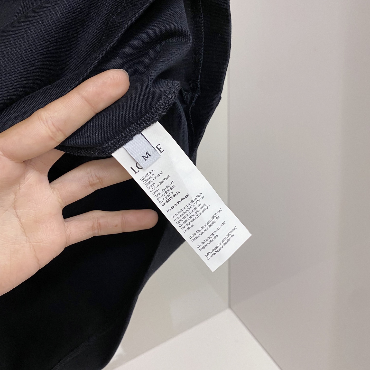 Loewe 罗意威 2026ss 春夏新款首发专柜最新款短袖圆领T恤 高端订制 设计前卫时尚！品牌log