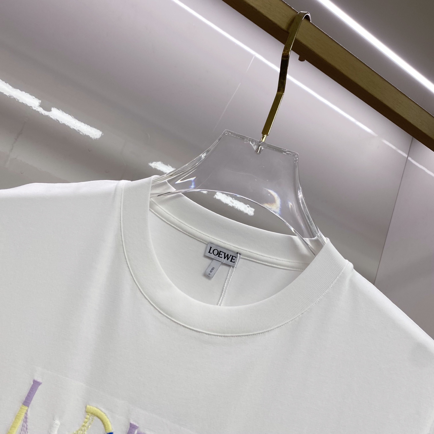 Loewe 罗意威 2026ss 春夏新款首发专柜最新款短袖圆领T恤 高端订制 设计前卫时尚！品牌log