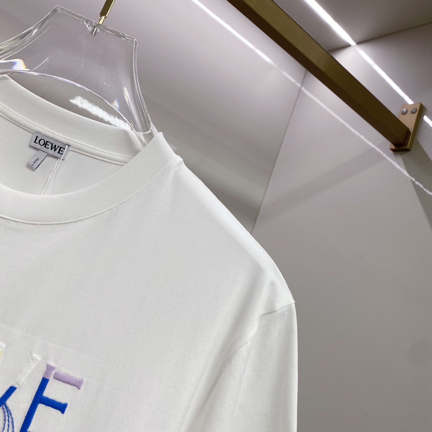 Loewe 罗意威 2026ss 春夏新款首发专柜最新款短袖圆领T恤 高端订制 设计前卫时尚！品牌log