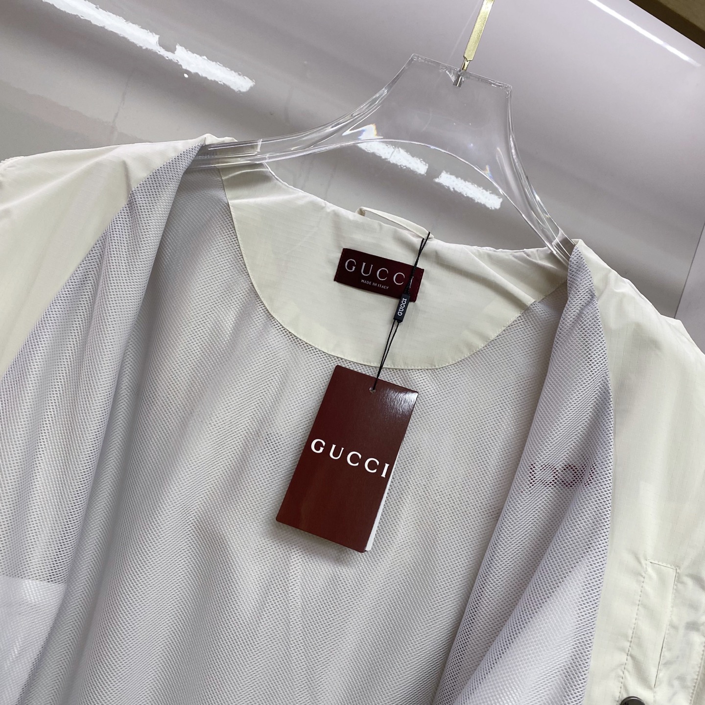 Gucci 古奇 2026ss春季新款连帽夹克外套全高端版本！高定专柜面料辅料，透气舒适度高，细节无可挑