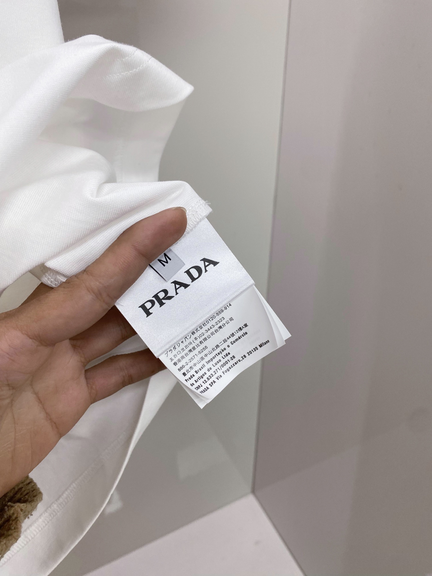 Prada 普拉达 2026ss 春夏新款首发专柜最新款短袖圆领T恤 高端订制 设计前卫时尚！品牌log