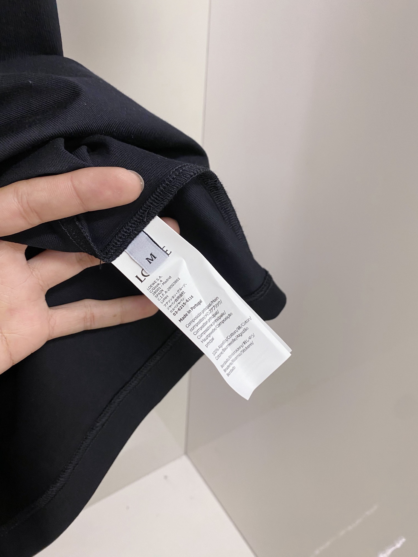 Loewe 罗意威 2026ss 春夏新款首发专柜最新款短袖圆领T恤 高端订制 设计前卫时尚！品牌log