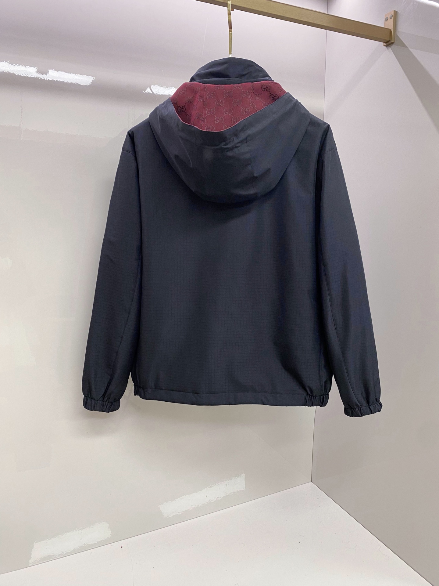 Gucci 古奇 加棉2026ss春季新款立领夹克外套全高端版本！高定专柜面料辅料，透气舒适度高，细节无