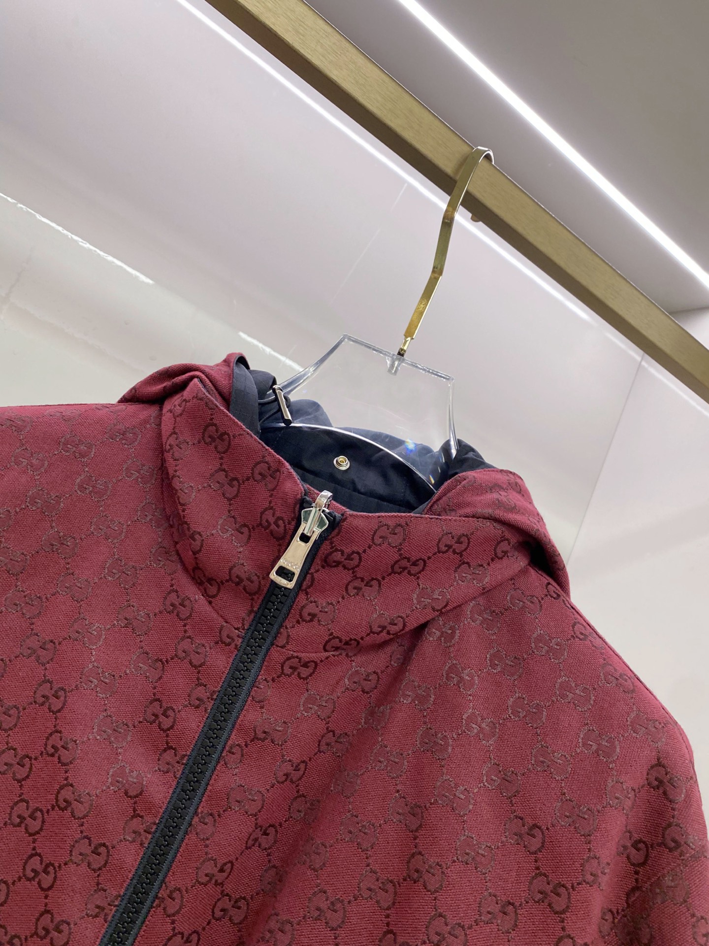 Gucci 古奇 加棉2026ss春季新款立领夹克外套全高端版本！高定专柜面料辅料，透气舒适度高，细节无