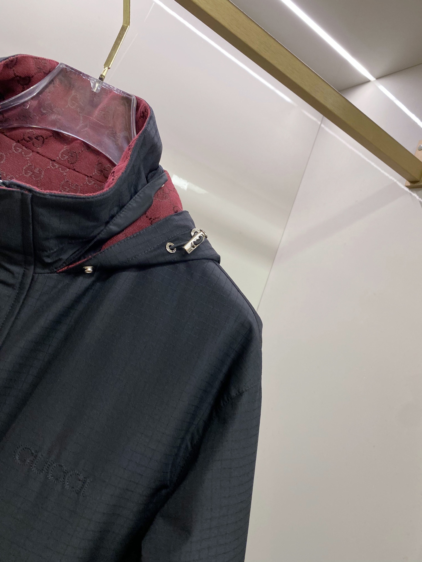 Gucci 古奇 加棉2026ss春季新款立领夹克外套全高端版本！高定专柜面料辅料，透气舒适度高，细节无