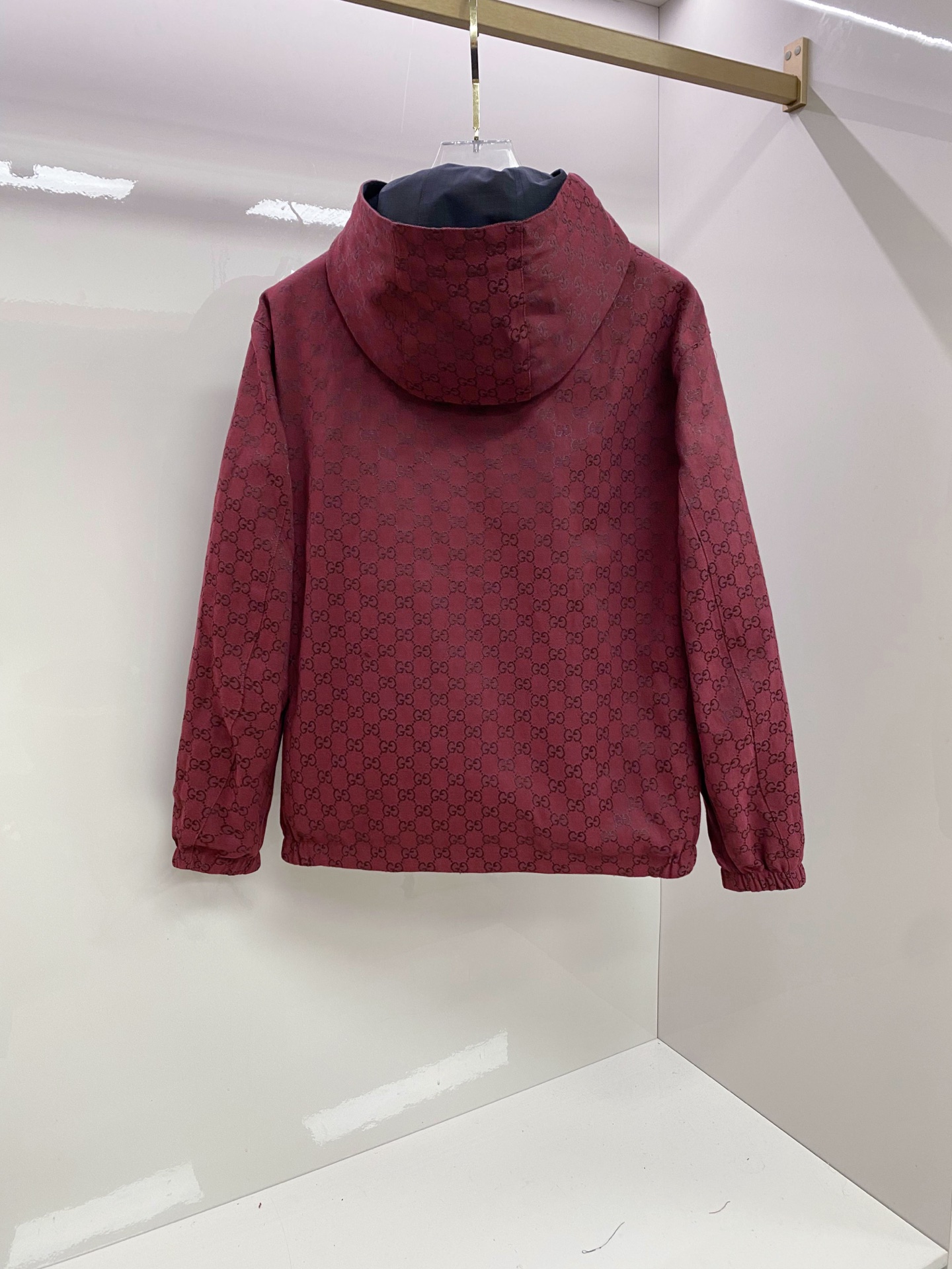 Gucci 古奇 加棉2026ss春季新款立领夹克外套全高端版本！高定专柜面料辅料，透气舒适度高，细节无